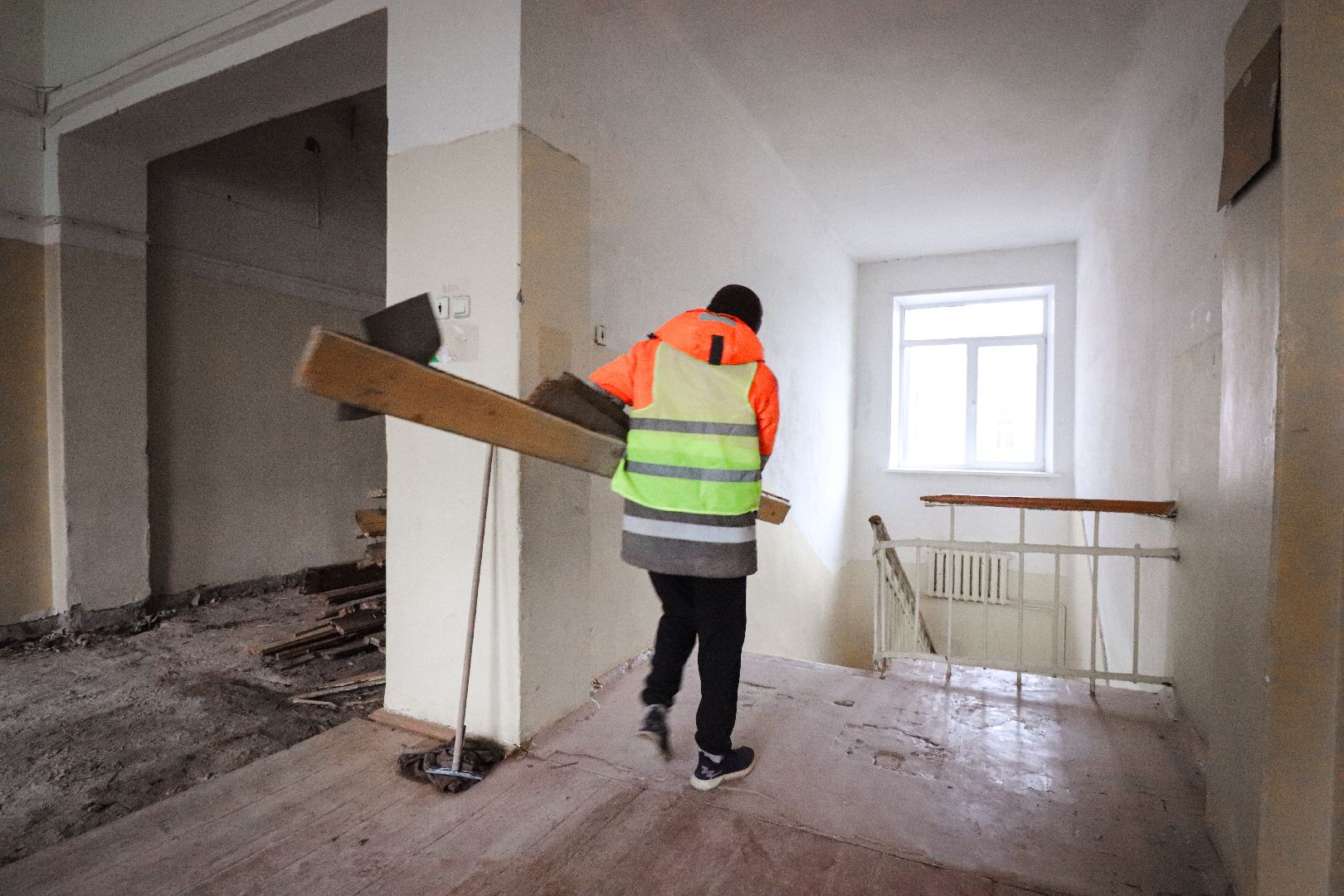 Клин, образование, ремонт школы, строительство,