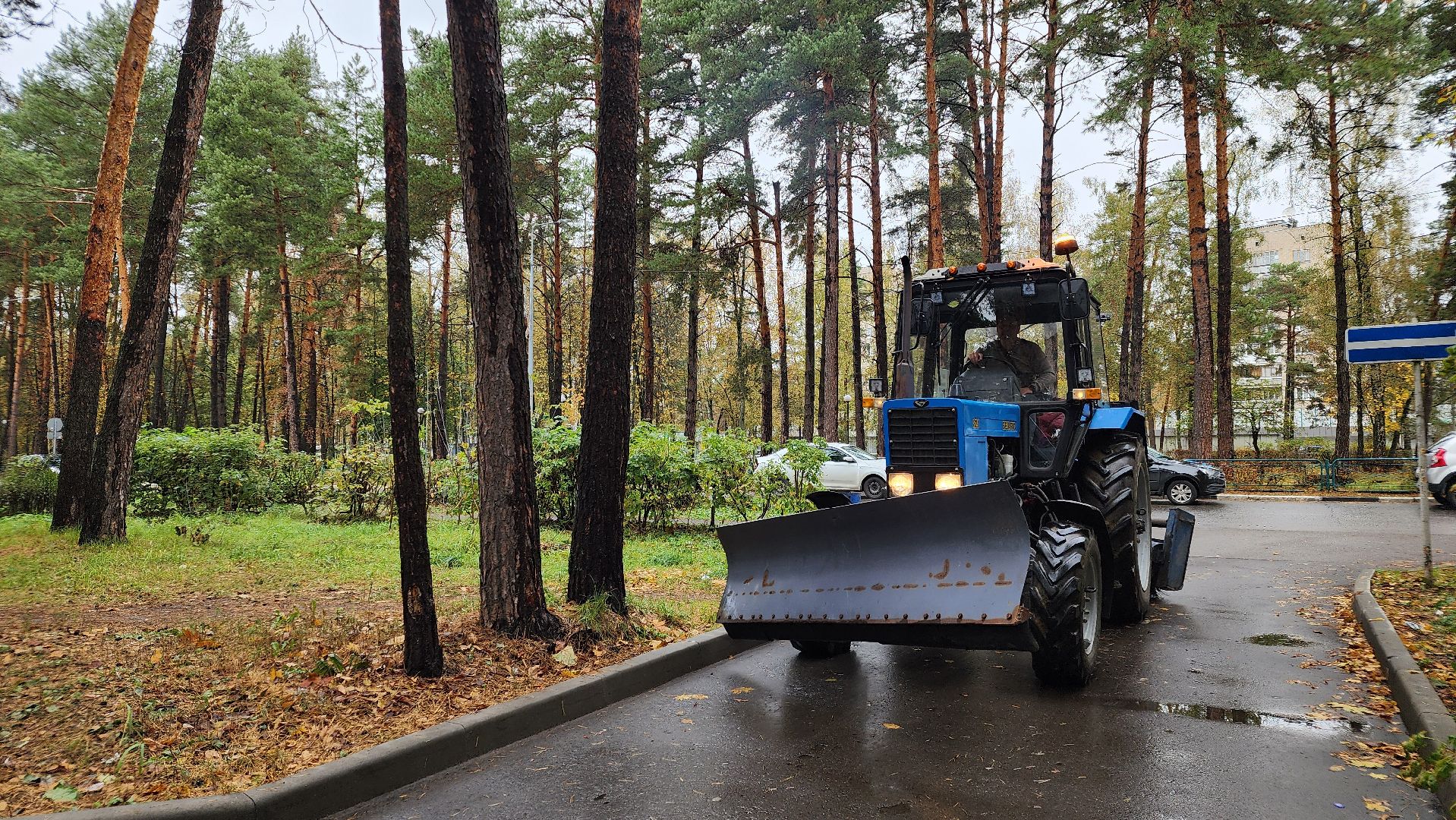 благоустройство, комбинат благоустройства, протвино, готовность к зиме, техника,