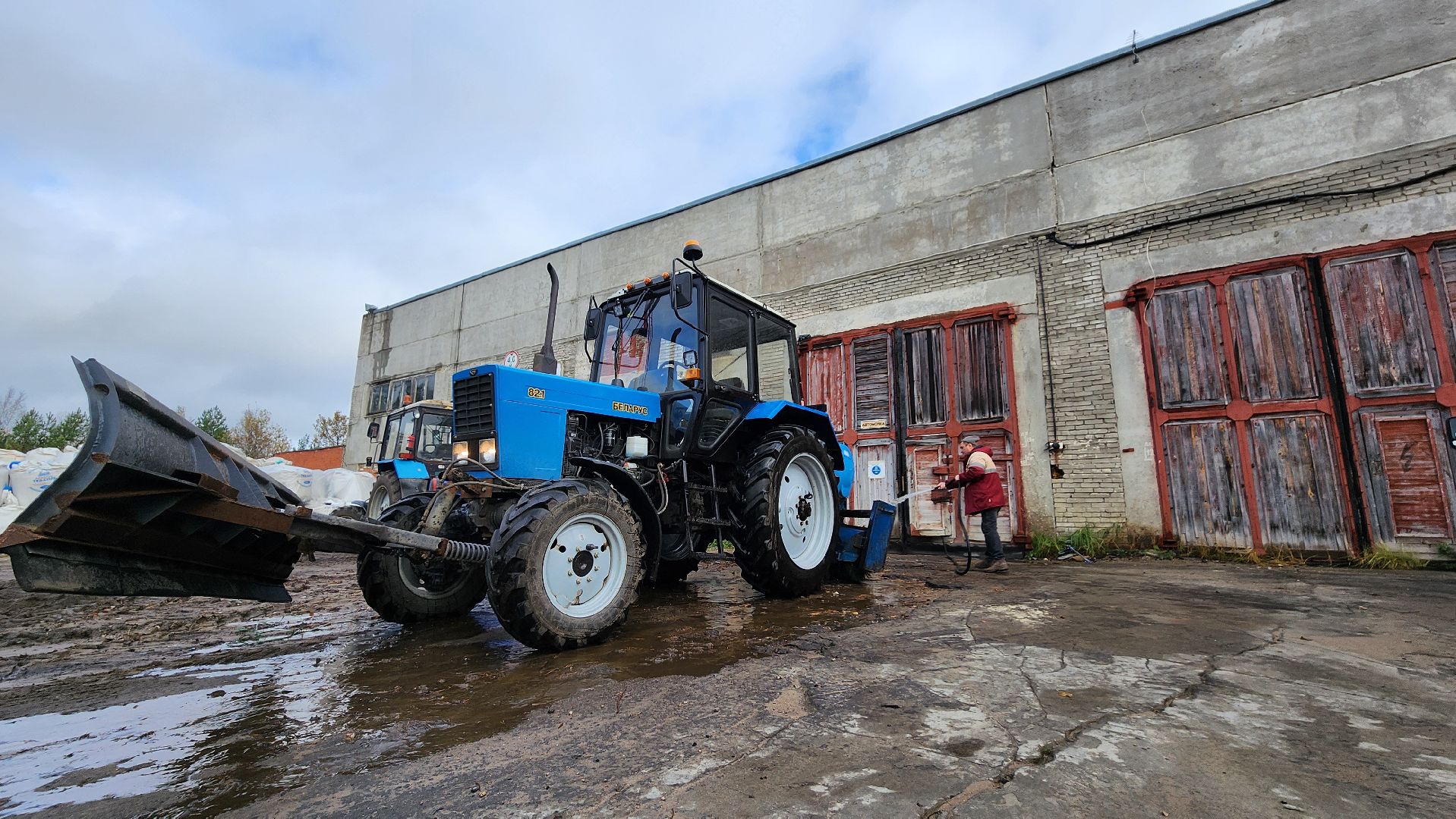 благоустройство, комбинат благоустройства, протвино, готовность к зиме, техника,