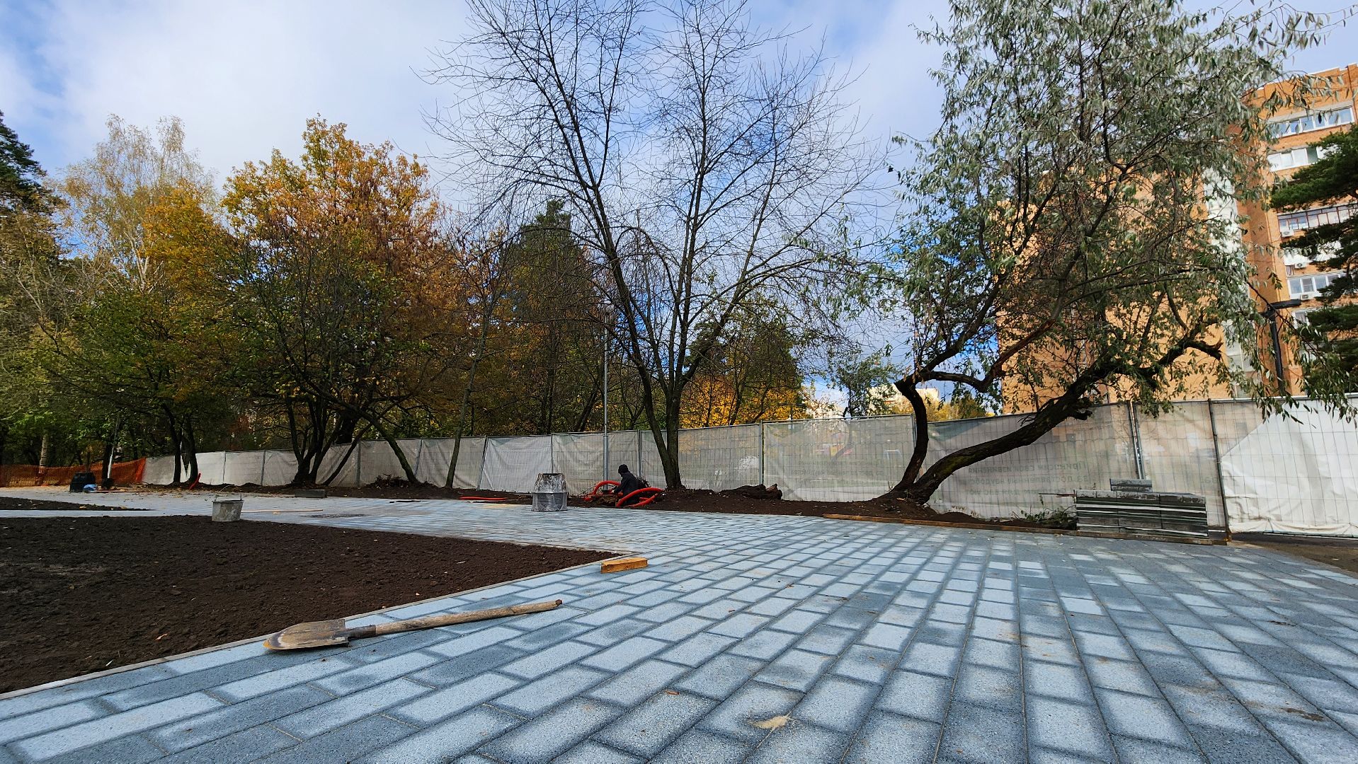 площадь у старта, ремонт, протвино, плиточное покрытие, благоустройство,