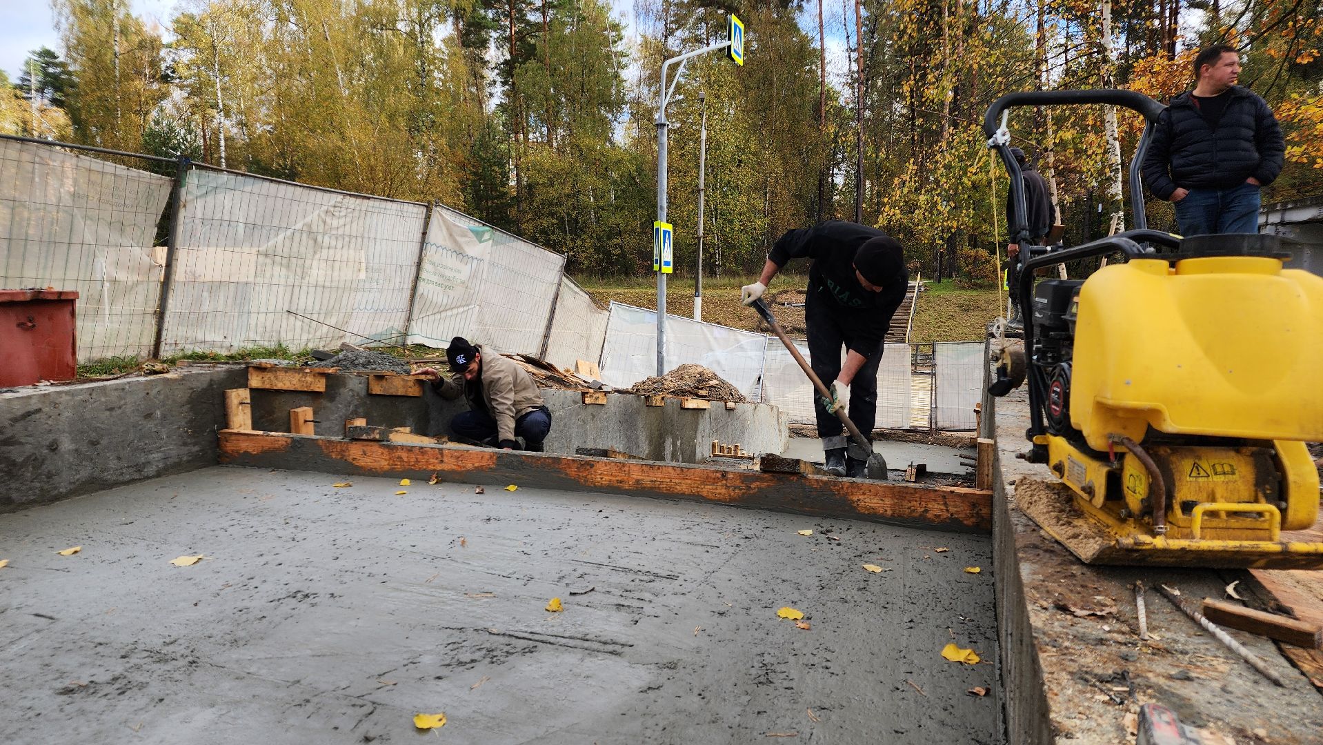 площадь у старта, ремонт, протвино, плиточное покрытие, благоустройство,