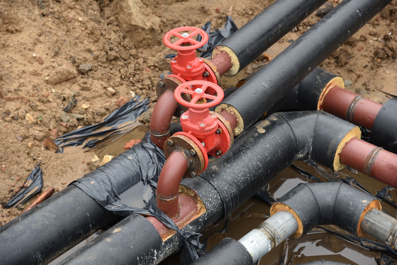 лотошино, новолотошино, жкх, коммунальная инфраструктура, теплотрасса, трубы, замена теплотрассы, замена труб,