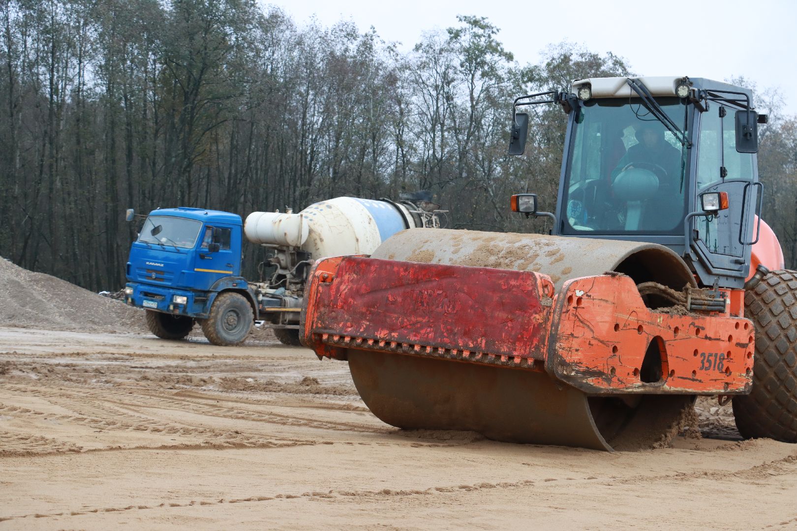 строительство, мост, дорога,