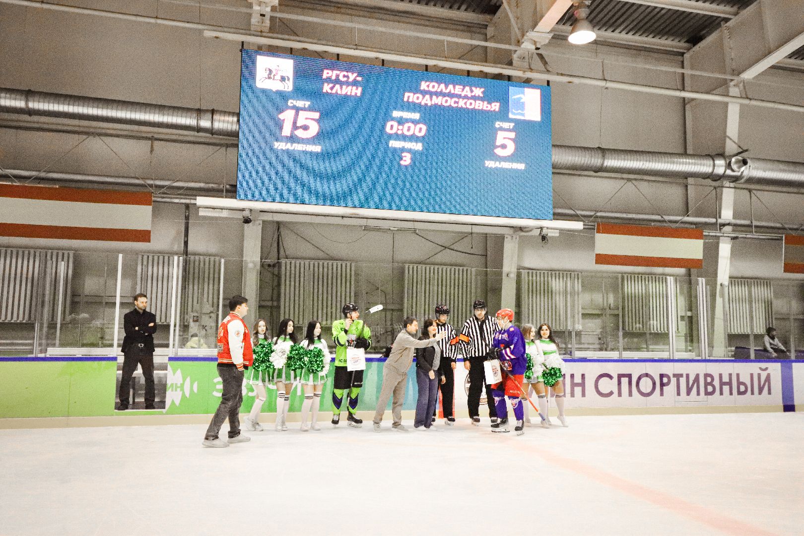 Клин, общество, спорт, хоккей,