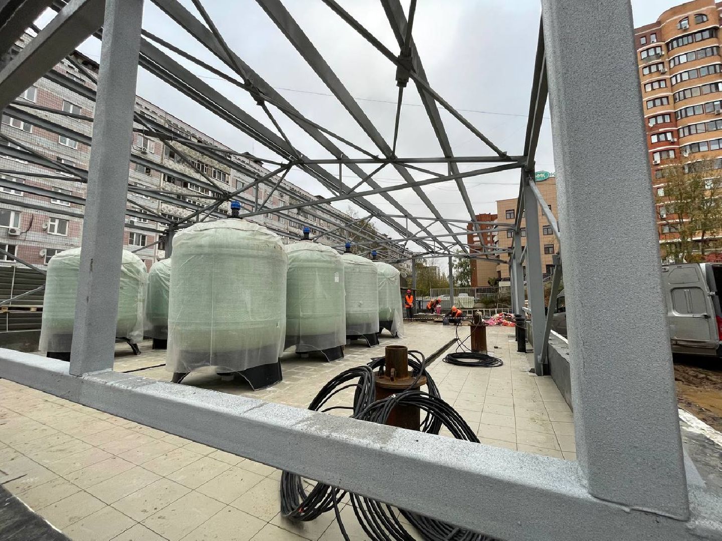 Дмитров, ВЗУ на Пушкинской, МинЖКХ,