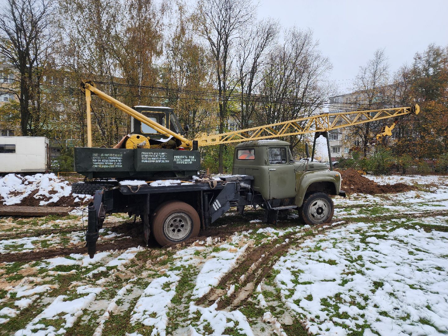 Чехов, микрорайон Венюково, улица Маркова, ремонт теплосети, восстановление теплоснабжения, замена трубы, подача тепла,
