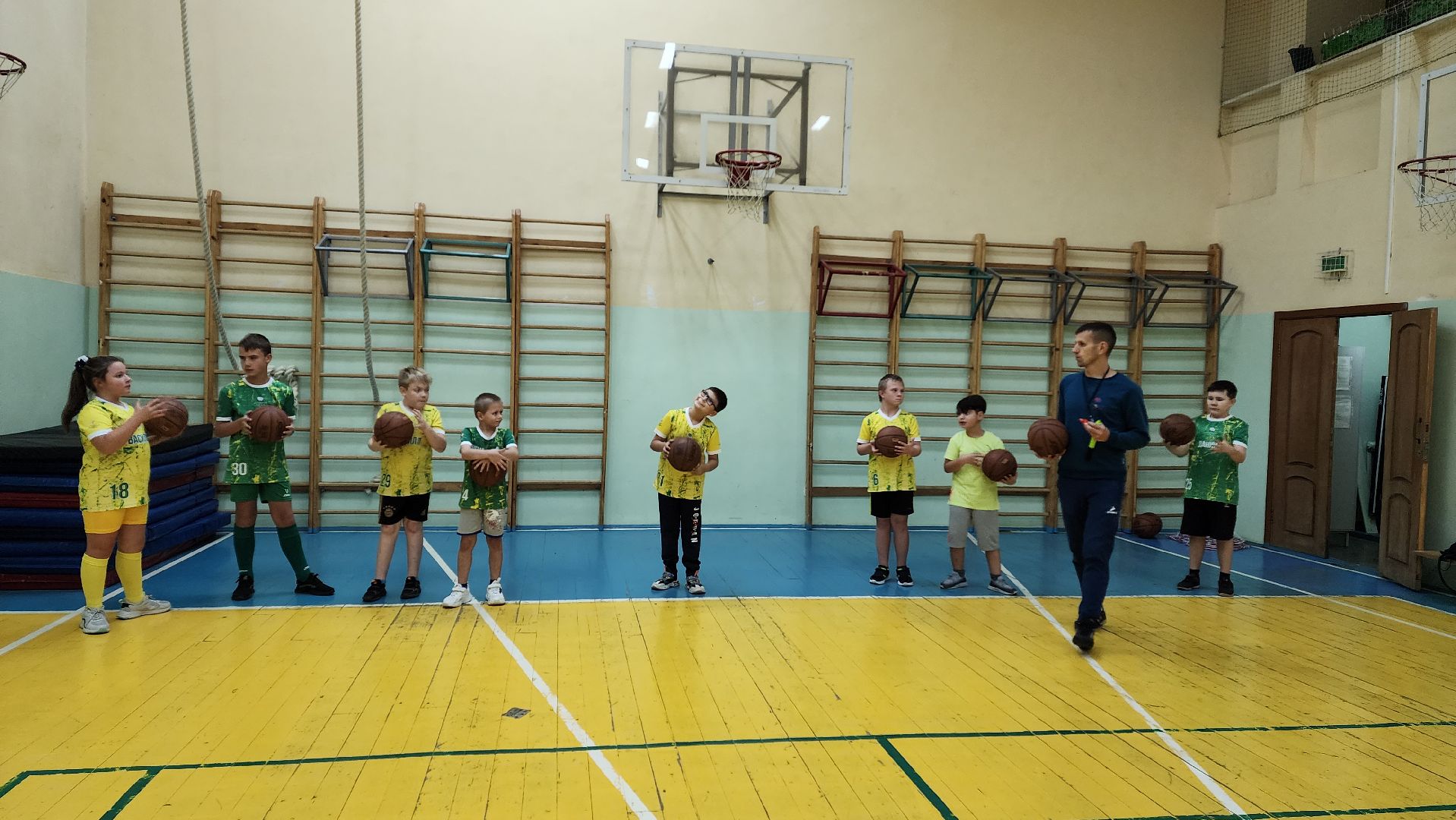 баскетбол, дети, Лобня,