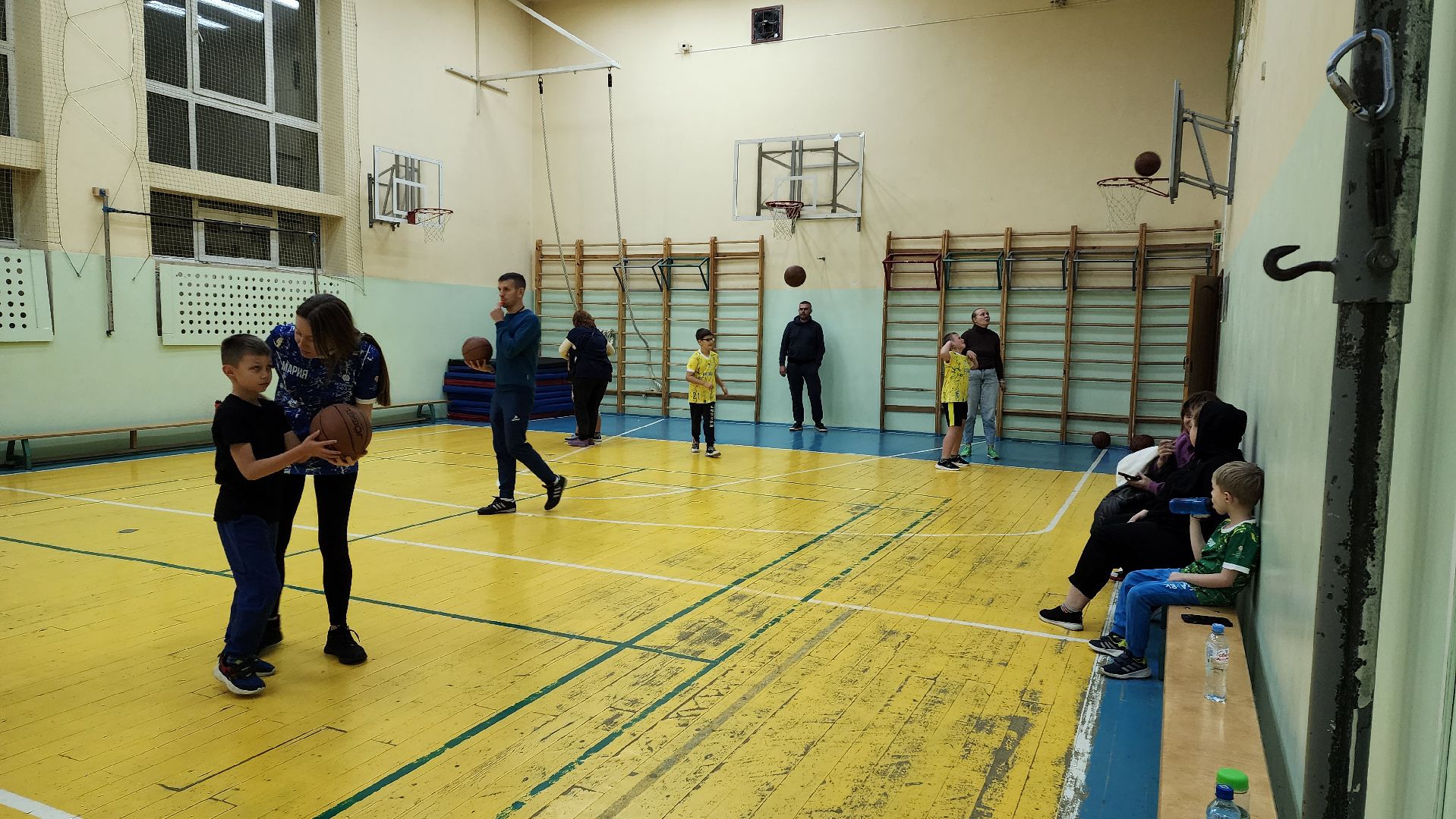 баскетбол, дети, Лобня,
