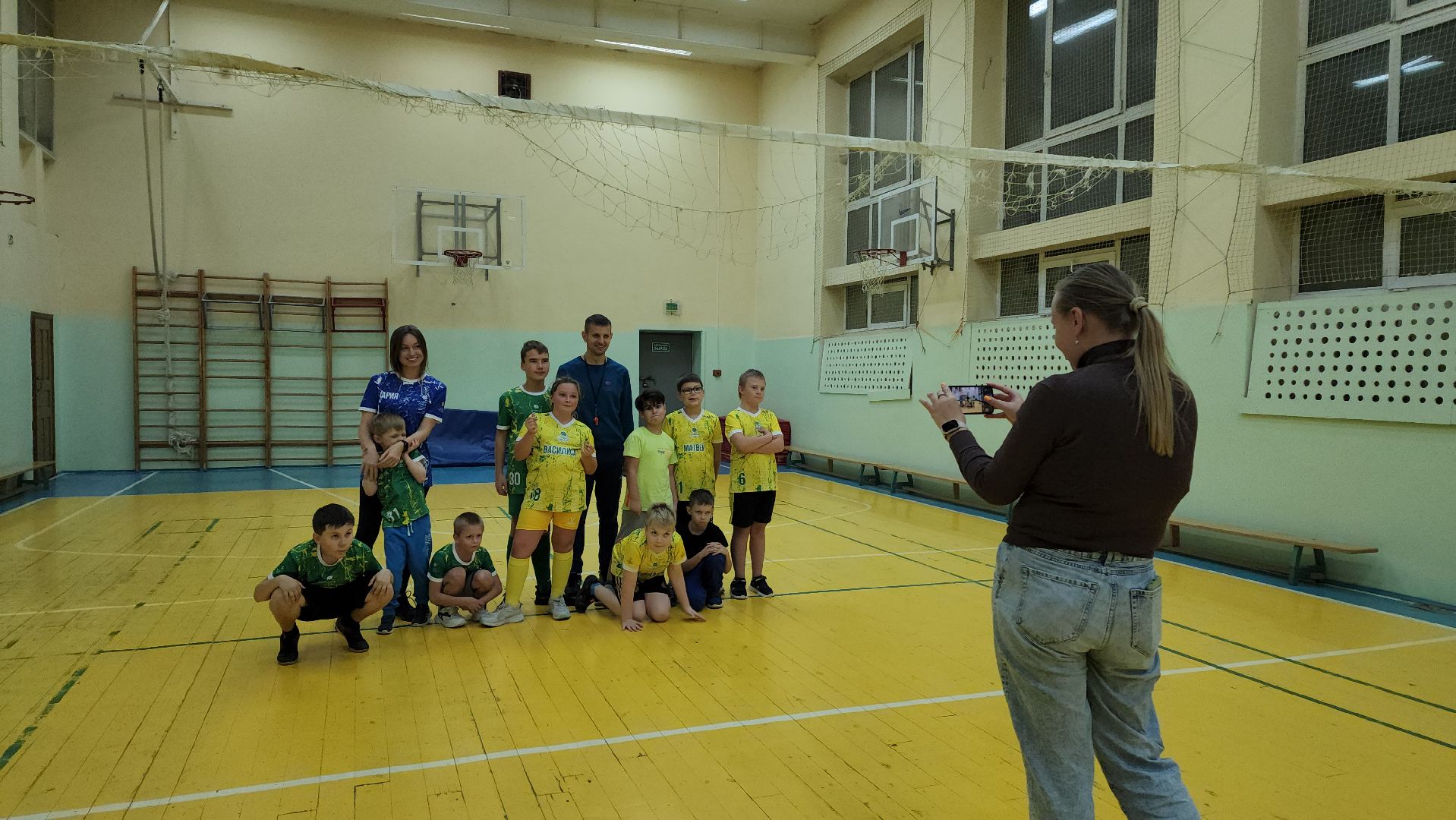 баскетбол, дети, Лобня,