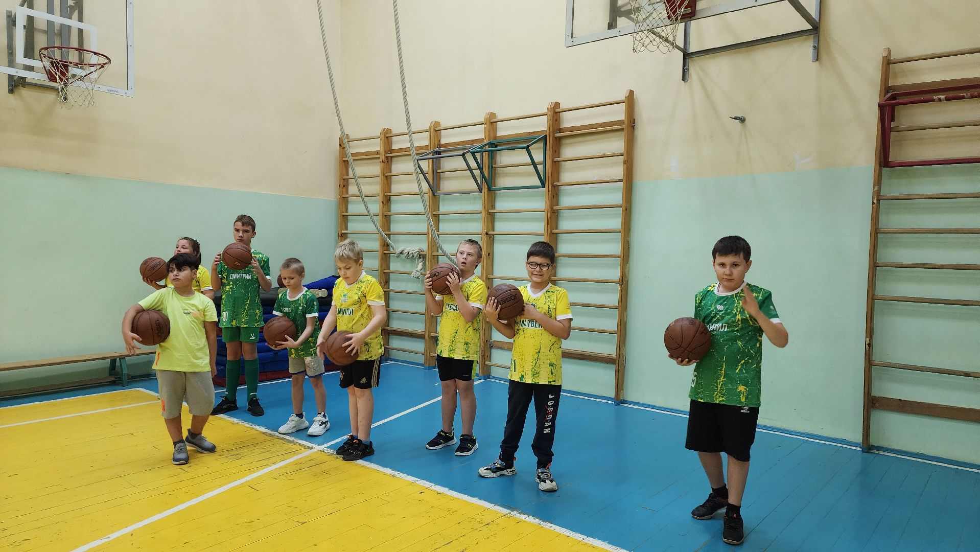 баскетбол, дети, Лобня,