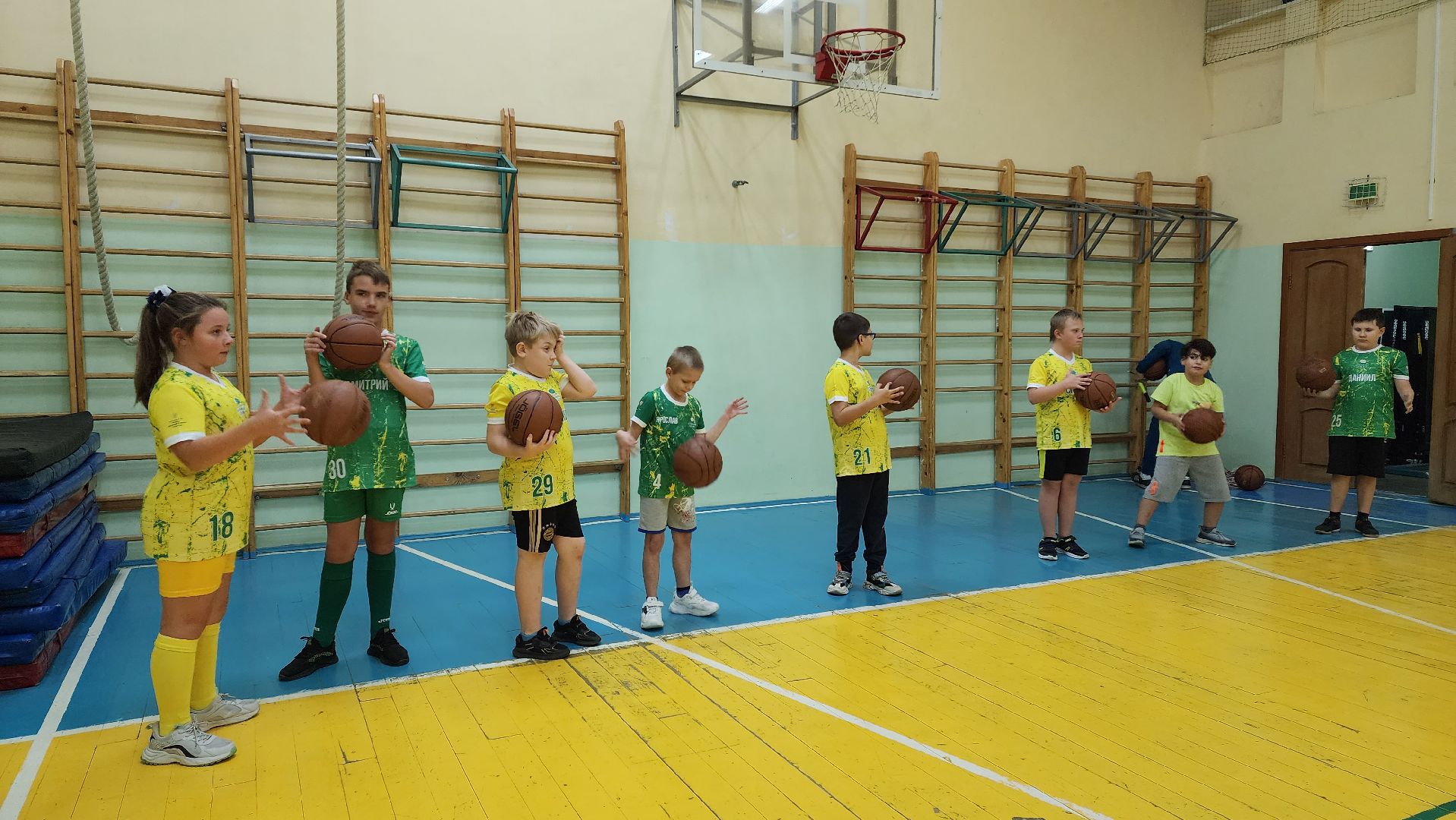 баскетбол, дети, Лобня,