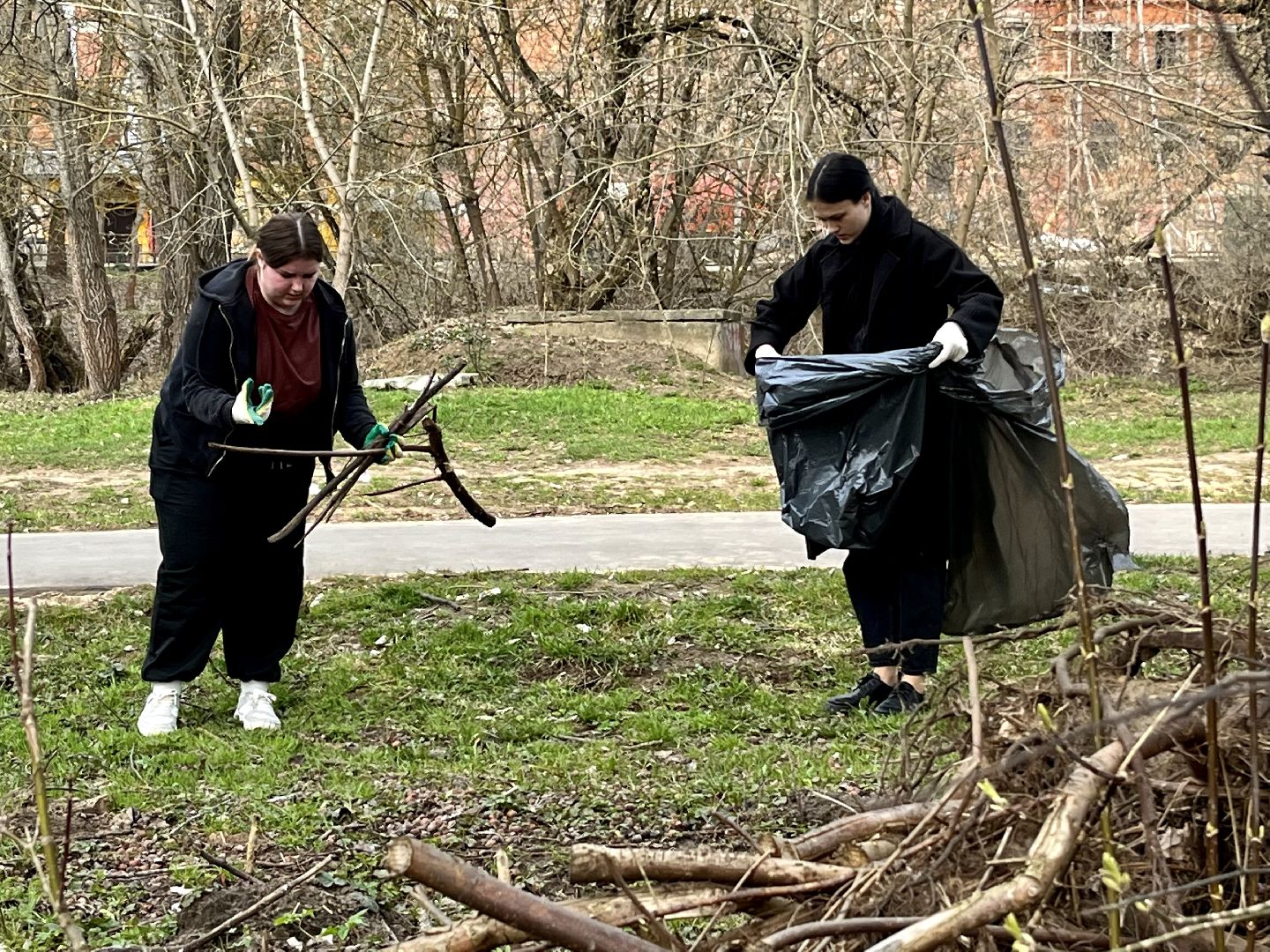 Наро-Фоминск, субботник, чистое Подмосковье, Наро-Фоминский городской округ, чистый двор