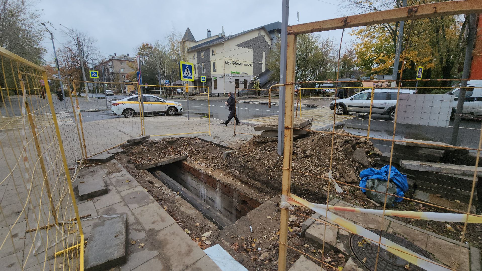 долгопрудный, капитальный ремонт теплосетей, благоустройство, первомайская,