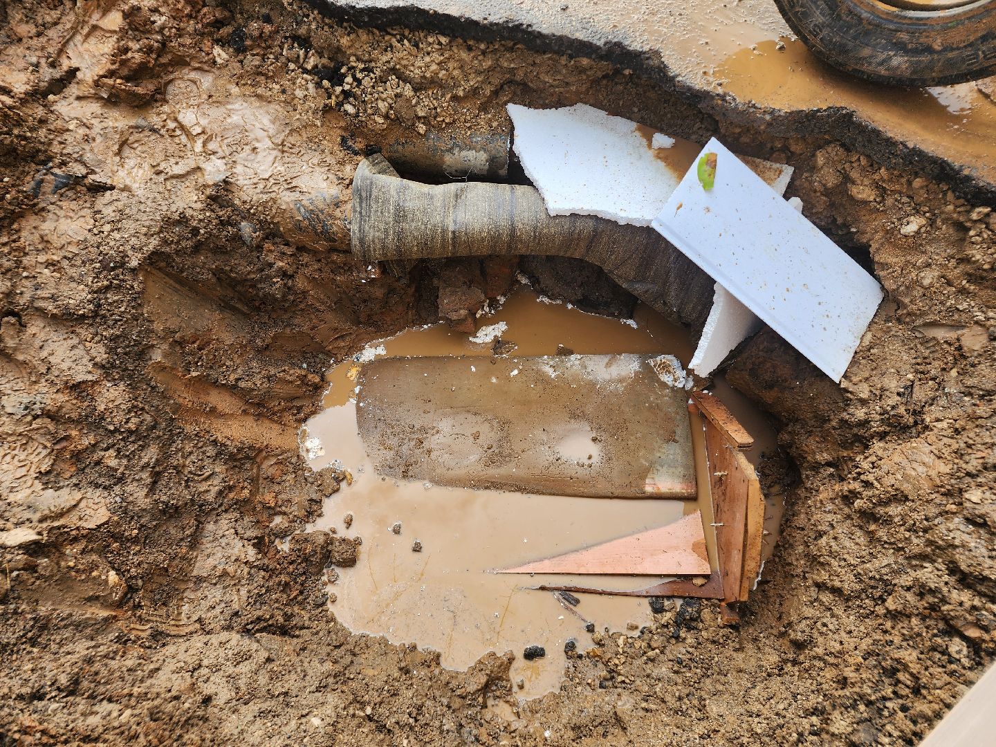 Чехов, ремонт теплосети, устранение аварии, теплоснабжение, пуск отопления, улица Лопасненская, МП ЖКХ Чеховского района,