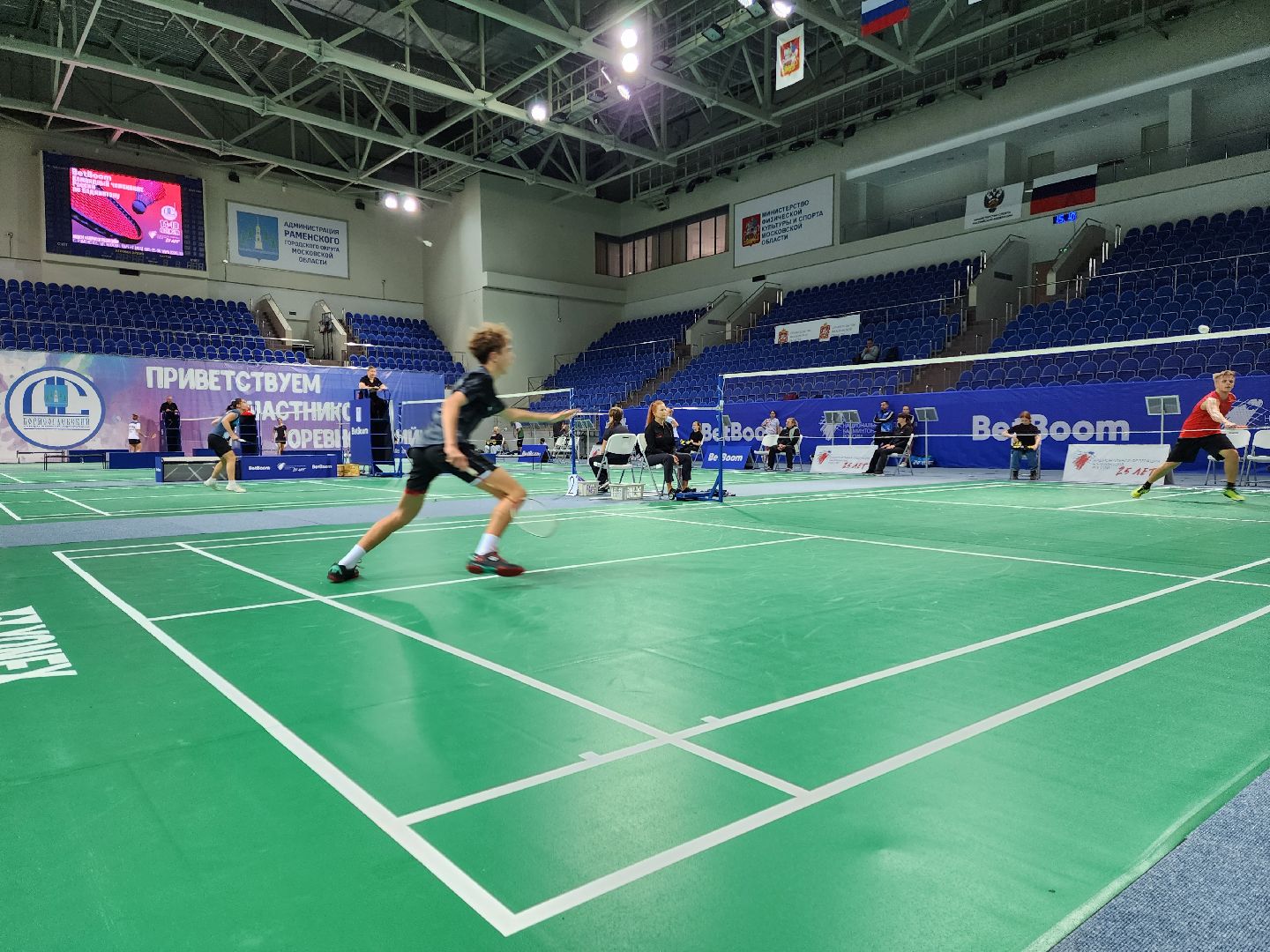раменское, спорт, чемпионат россии по бадминтону,