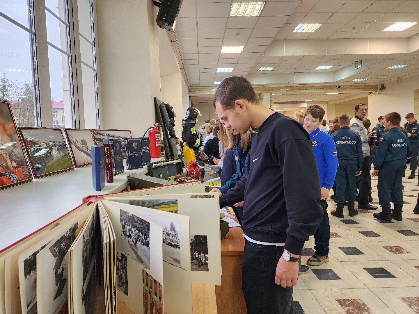раменское, культура, выставка снаряжения пожарных-спасателей, образование,