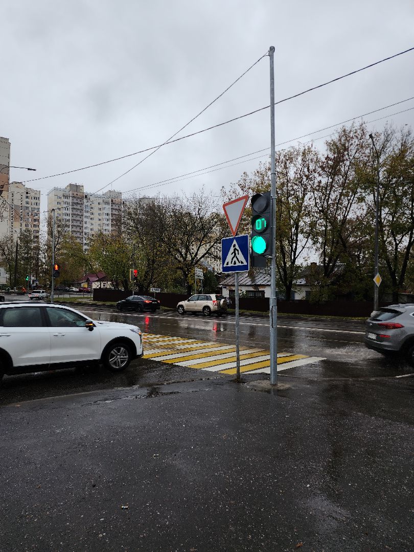серпухов, подмосковье, новый светофор, безопасность движения,