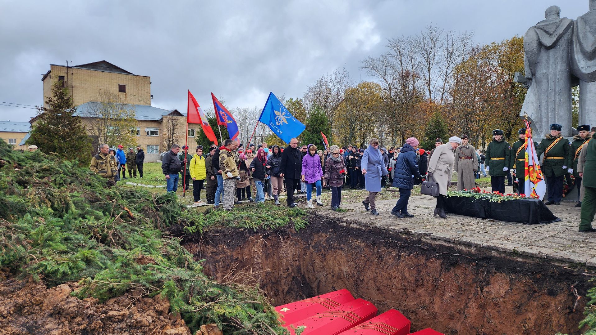 захоронение останков, герои великой отечественной войны, мемориал,