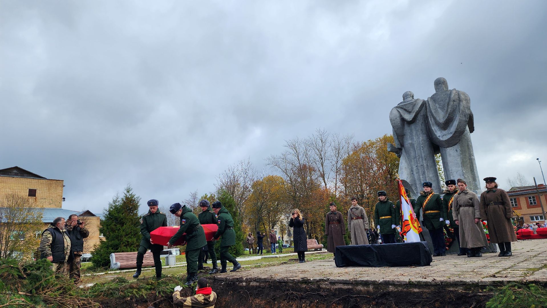 захоронение останков, герои великой отечественной войны, мемориал,