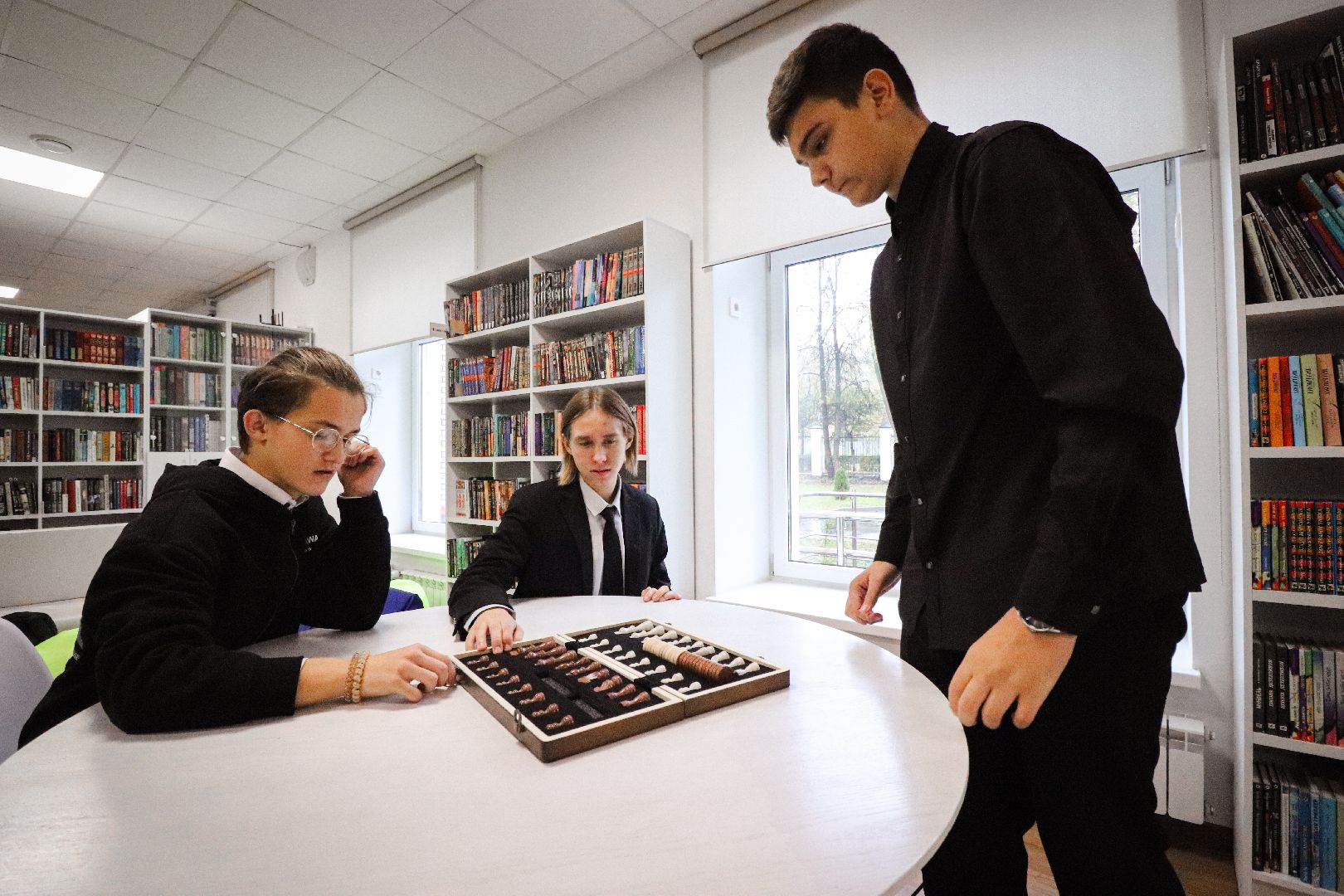 Клин, общество, образование, библиотеки, Подмосковье,