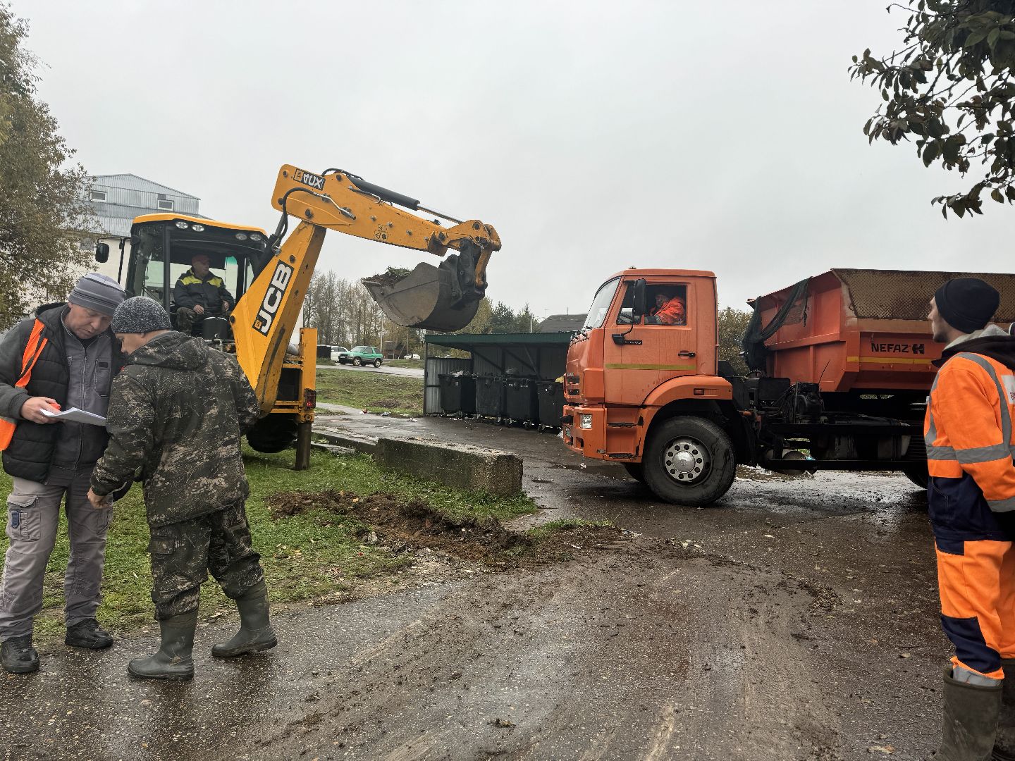 шаховская, контейнер для мусора, контейнерная площадка,