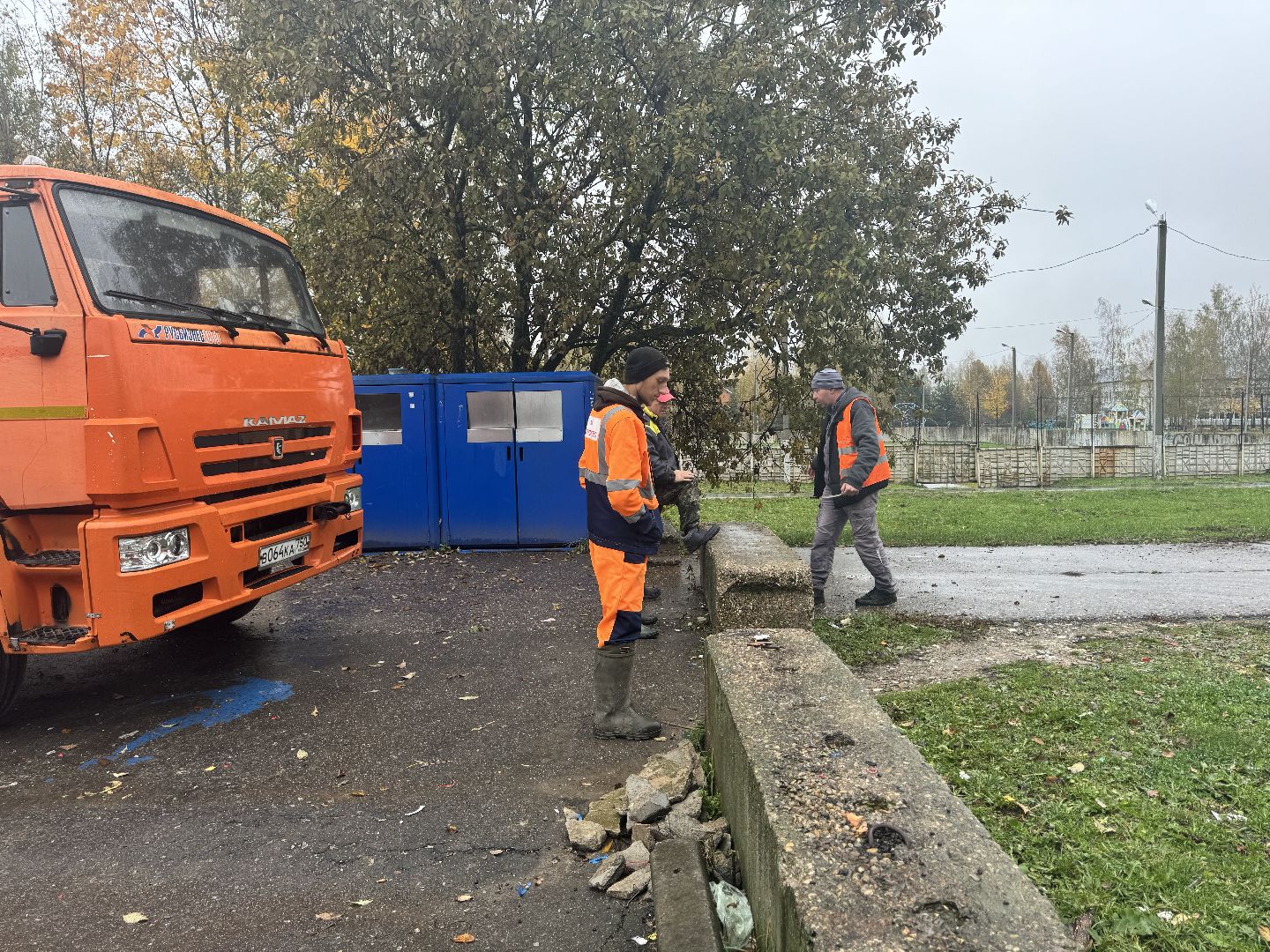 шаховская, контейнер для мусора, контейнерная площадка,