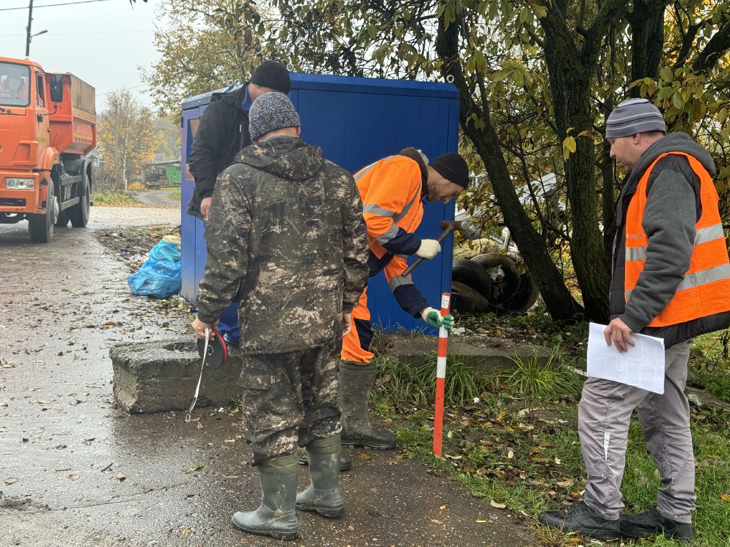 шаховская, контейнер для мусора, контейнерная площадка,