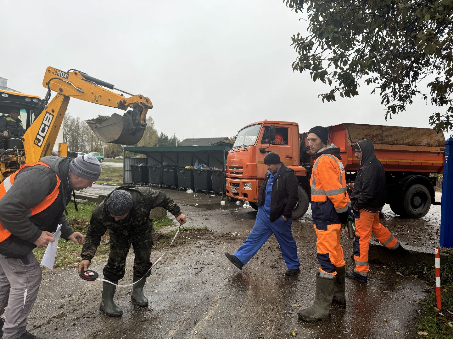 шаховская, контейнер для мусора, контейнерная площадка,