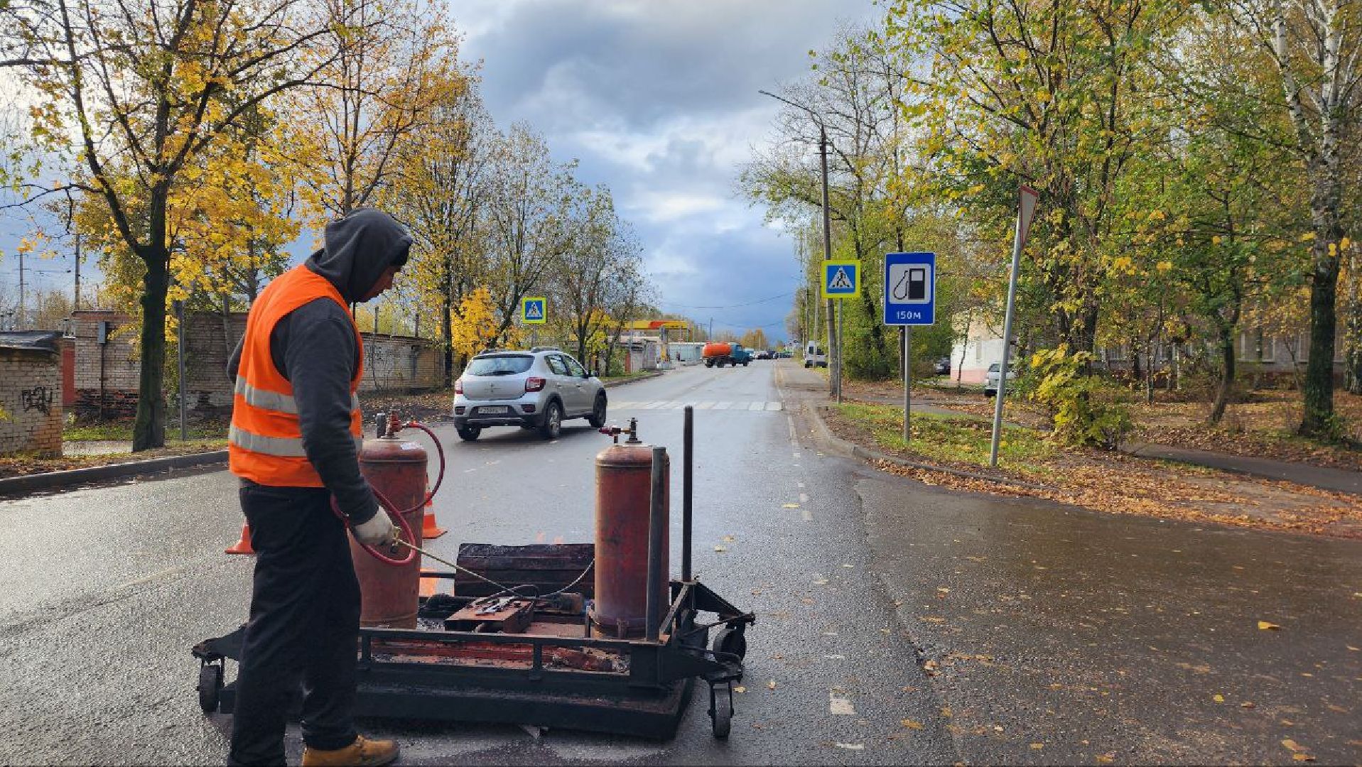 ремонт автомобильных дорог, дорога, асфальтирование, ямочный ремонт,
