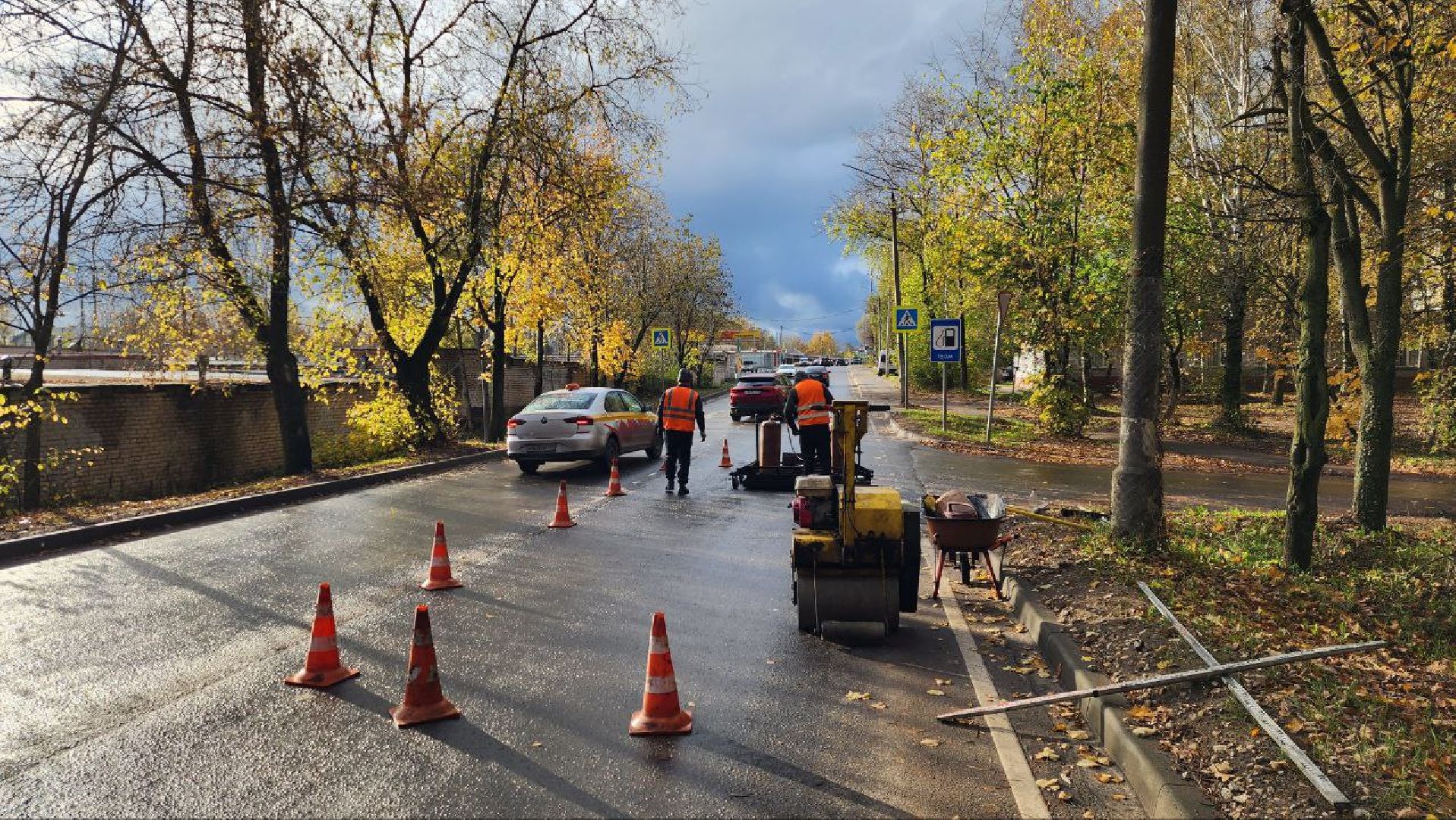 ремонт автомобильных дорог, дорога, асфальтирование, ямочный ремонт,