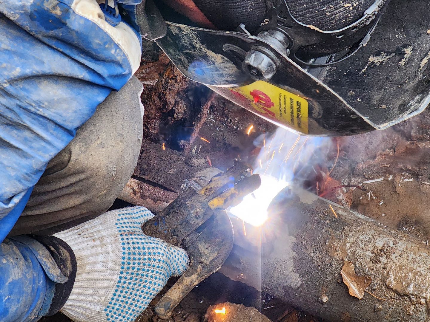 Чехов, улица Чехова, ремонт тепловых сетей, устранение аварии, теплоснабжение, пуск отопления, глава округа михаил собакин,