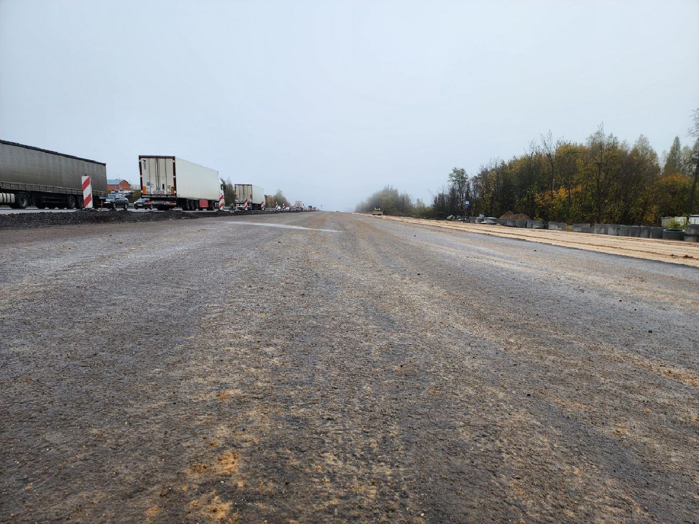 руза, рузский городской округ, подмосковье, минское шоссе, трасса м-1 беларусь, реконструкция шоссе, дороги, подземный переход, расширение дороги, дорожники,