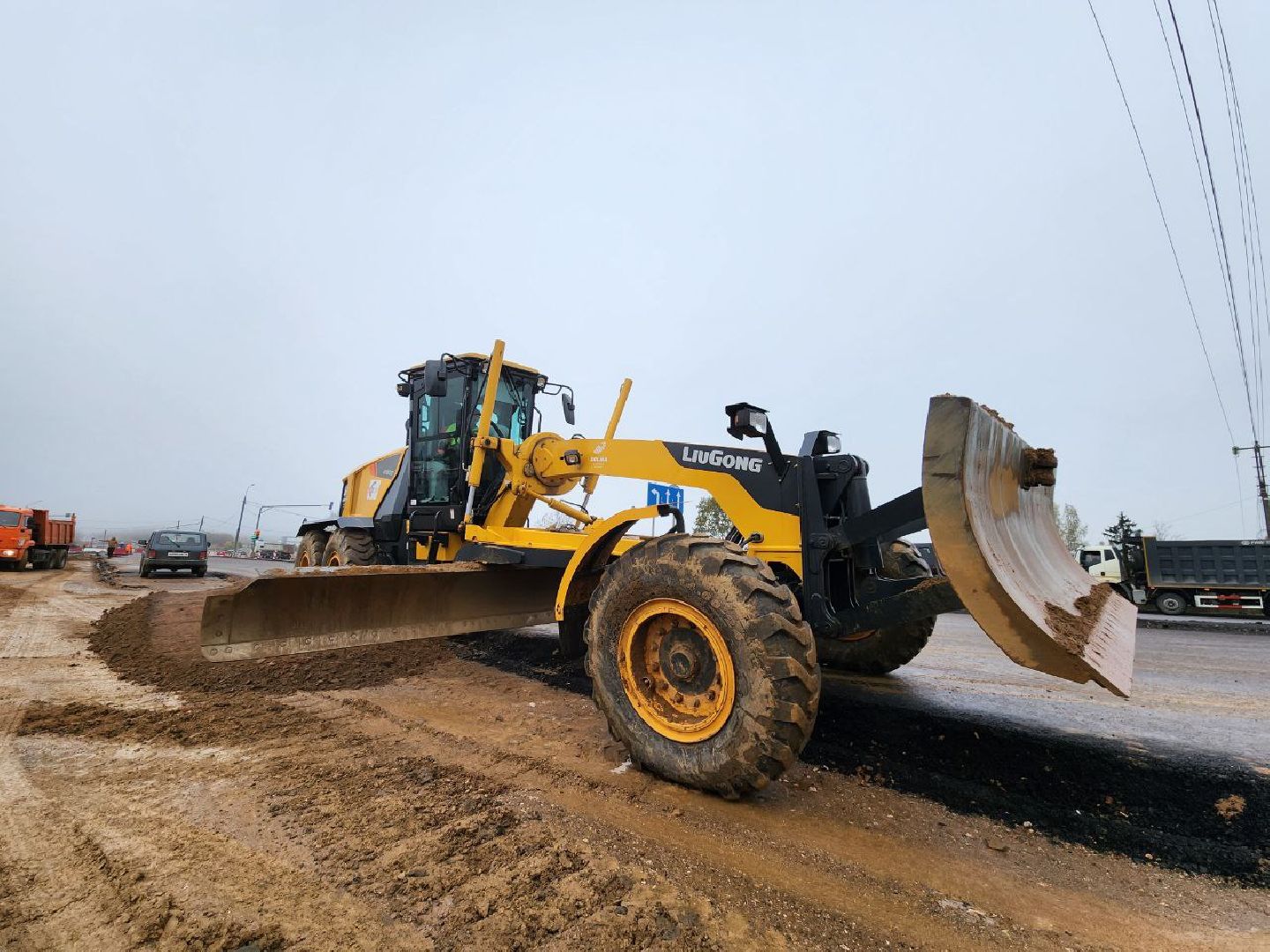 руза, рузский городской округ, подмосковье, минское шоссе, трасса м-1 беларусь, реконструкция шоссе, дороги, подземный переход, расширение дороги, дорожники,