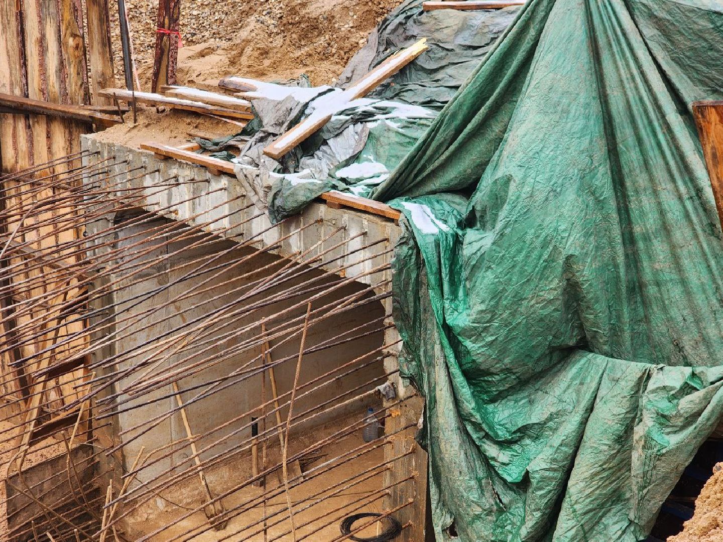 руза, рузский городской округ, подмосковье, минское шоссе, трасса м-1 беларусь, реконструкция шоссе, дороги, подземный переход, расширение дороги, дорожники,