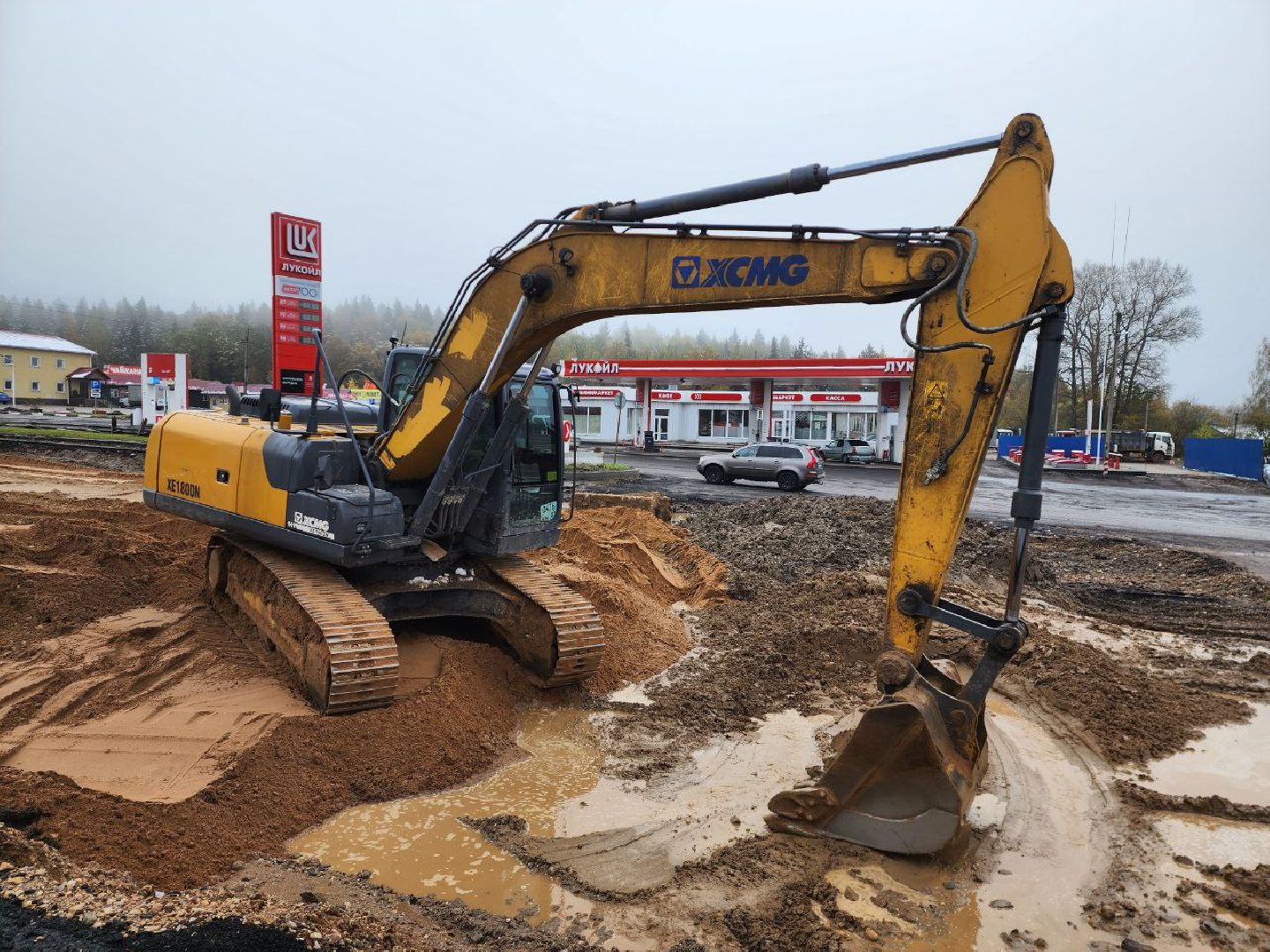 руза, рузский городской округ, подмосковье, минское шоссе, трасса м-1 беларусь, реконструкция шоссе, дороги, подземный переход, расширение дороги, дорожники,