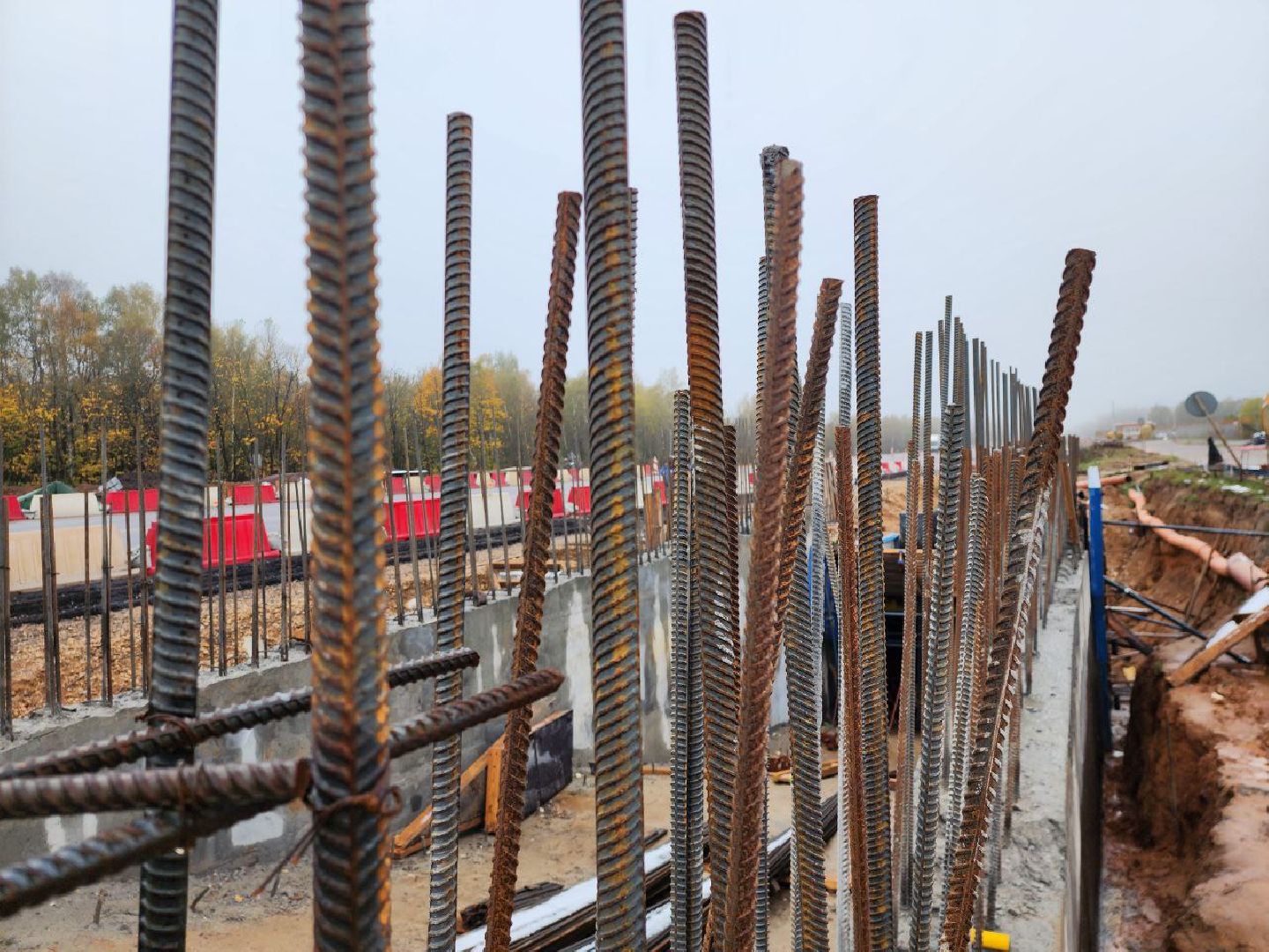 руза, рузский городской округ, подмосковье, минское шоссе, трасса м-1 беларусь, реконструкция шоссе, дороги, подземный переход, расширение дороги, дорожники,