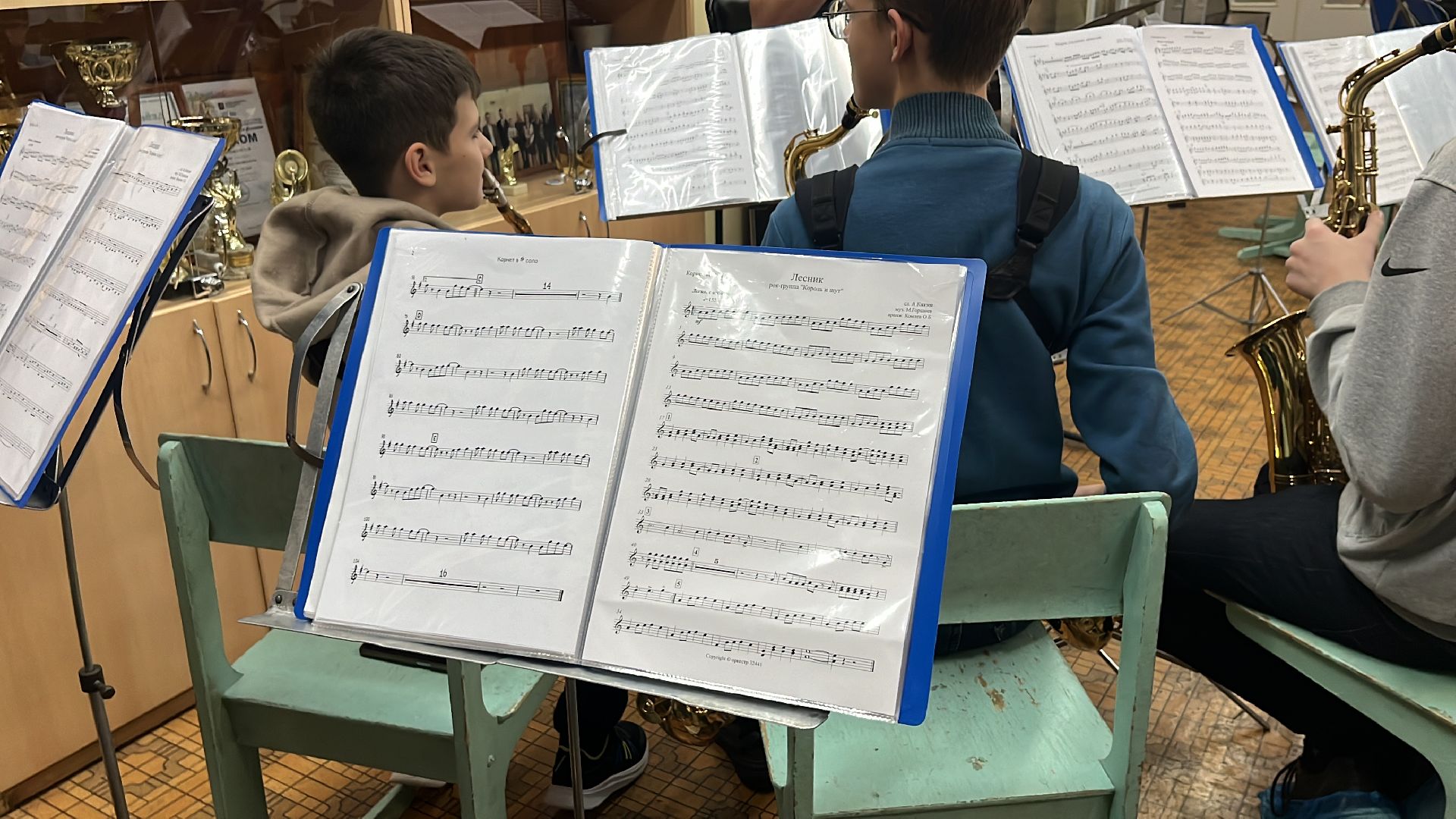 оркестр, детский оркестр, духовой оркестр, съемки кино, съемки сериала,