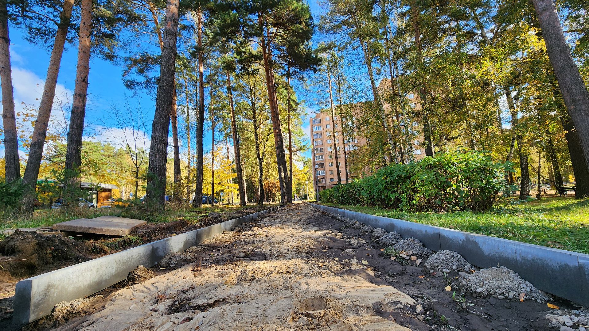 протвино, серпухов, благоустройство, пешеходная дорожка, работы,