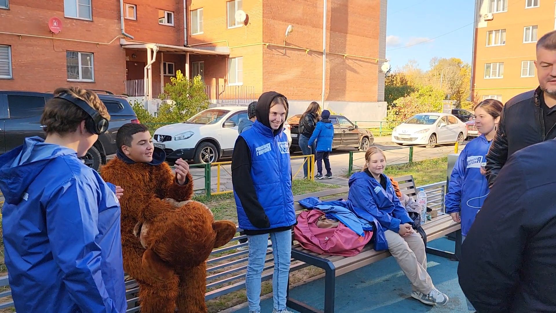 Бронницы, Открытие детской площадки, Новая детская площадка по губернаторской программе, Новая игровая площадка в Комсомольском переулке,