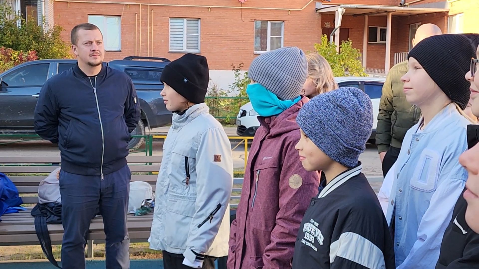 Бронницы, Открытие детской площадки, Новая детская площадка по губернаторской программе, Новая игровая площадка в Комсомольском переулке,