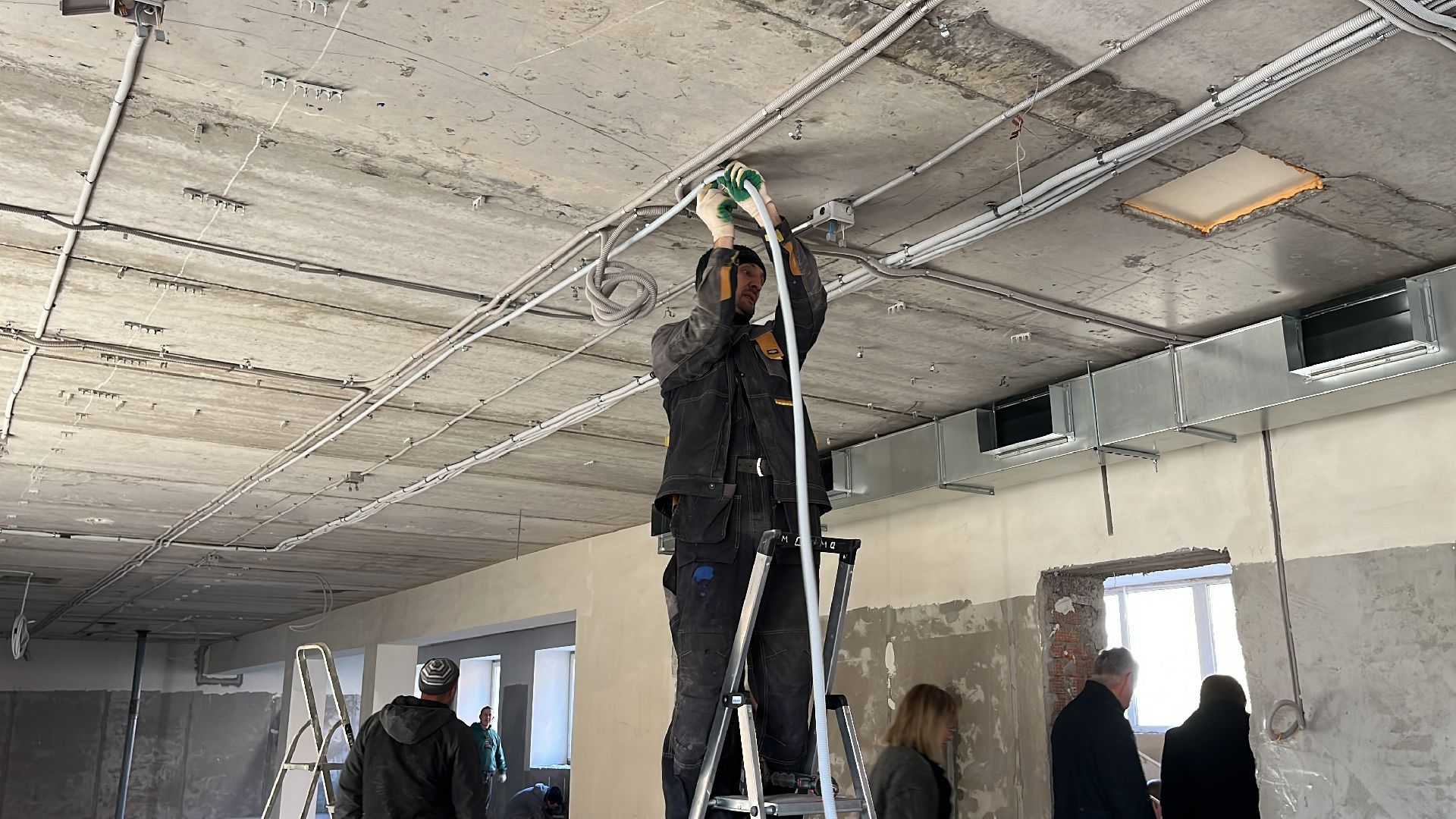 реконструкция, реконструкция стадиона,стадион орион,