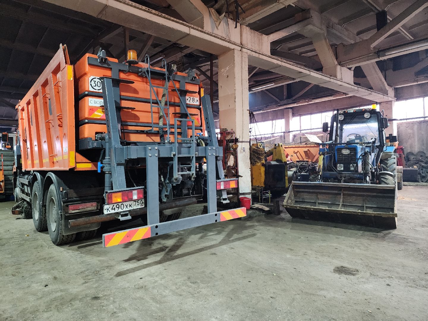 черноголовка, зимний период, Коммунальные службы, снегоуборочная техника,