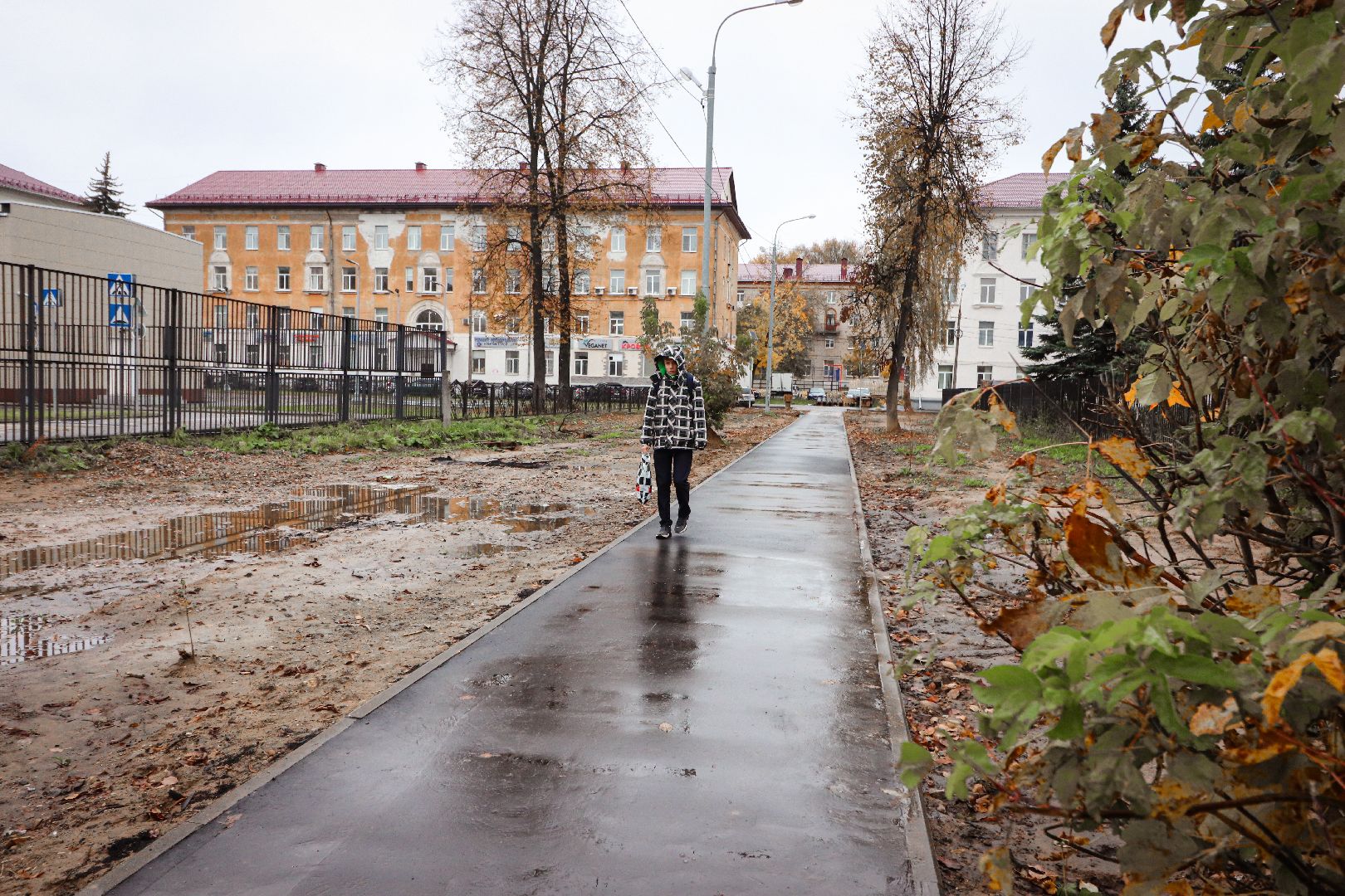 Клин, общество, пешеходные дорожки, благоустройство,