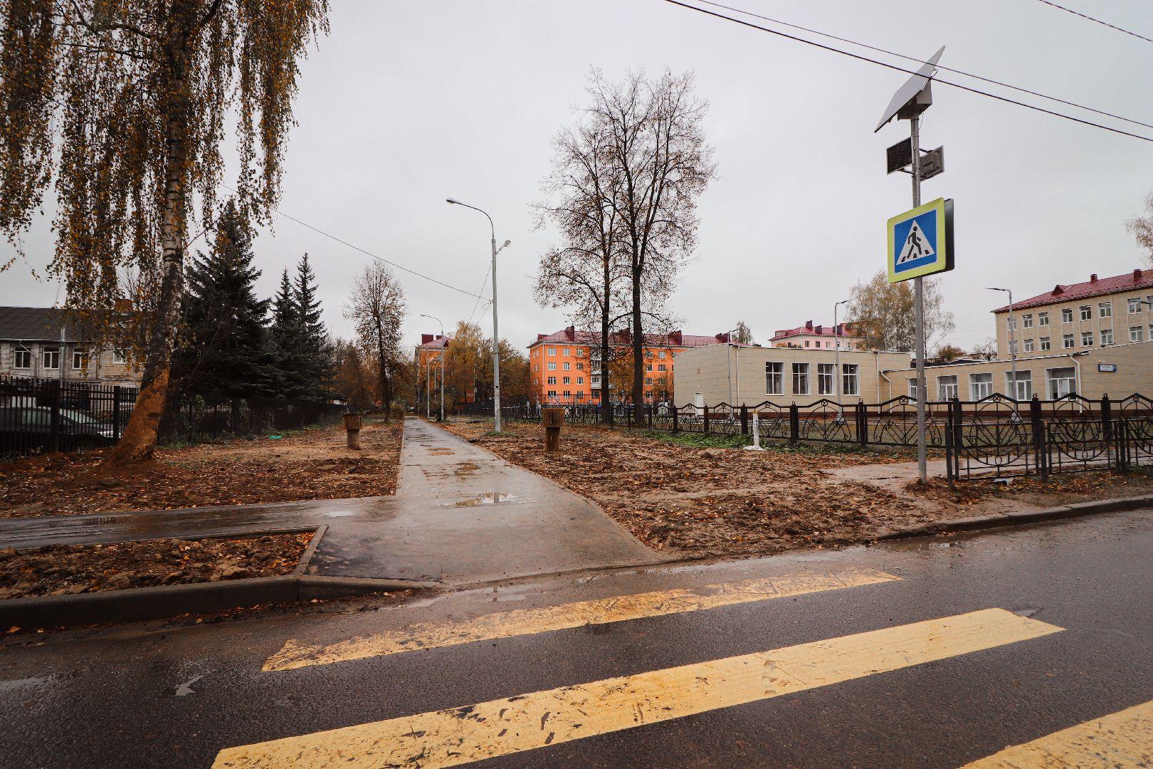 Клин, общество, пешеходные дорожки, благоустройство,