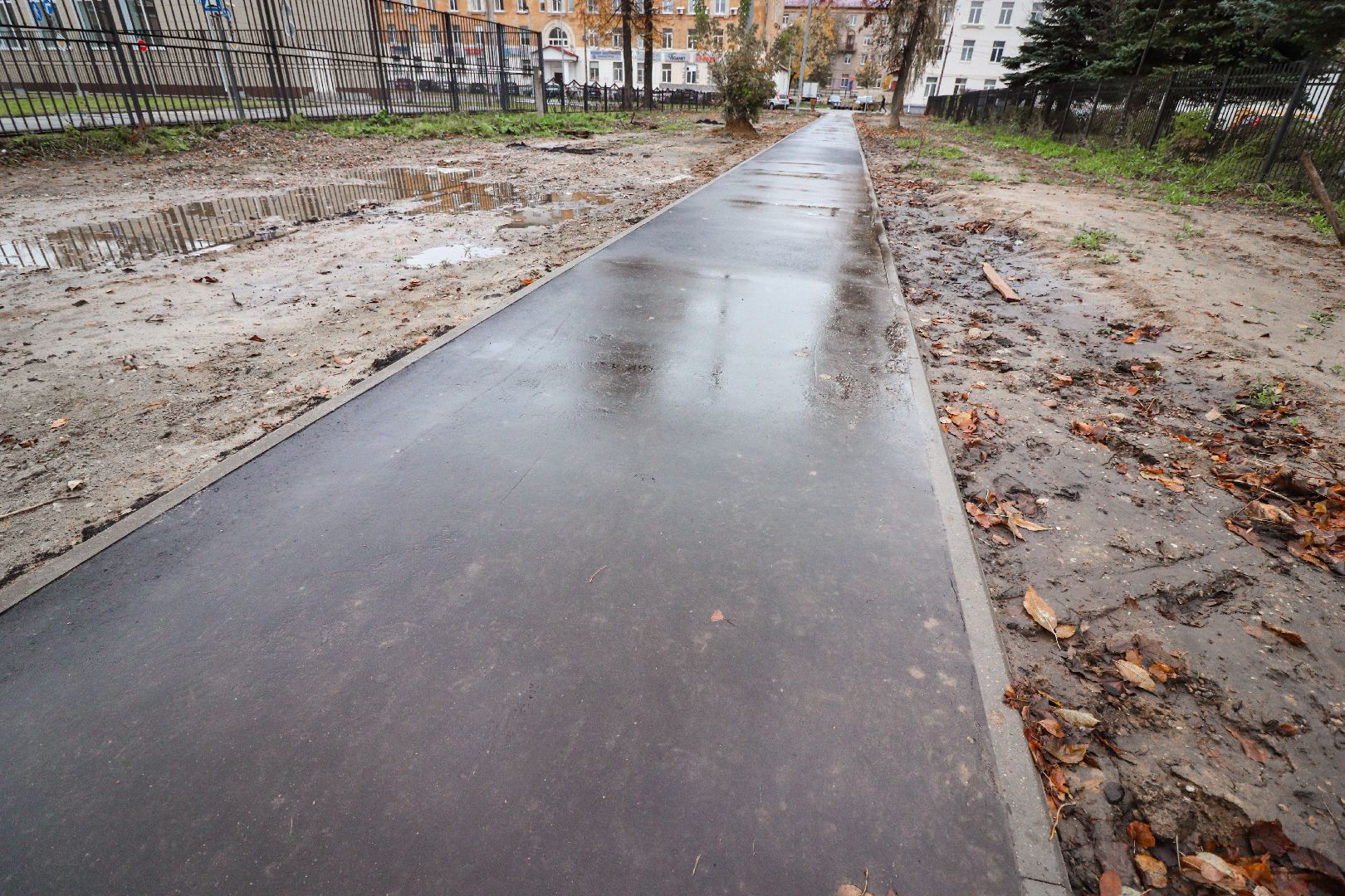 Клин, общество, пешеходные дорожки, благоустройство,