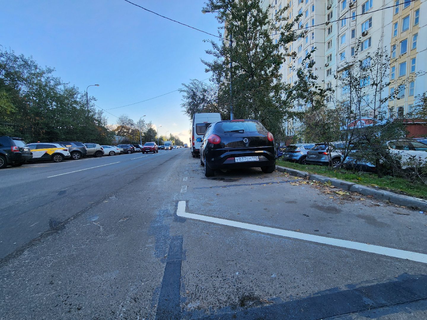 одинцово, парковка, разметка, правила дорожного движения,