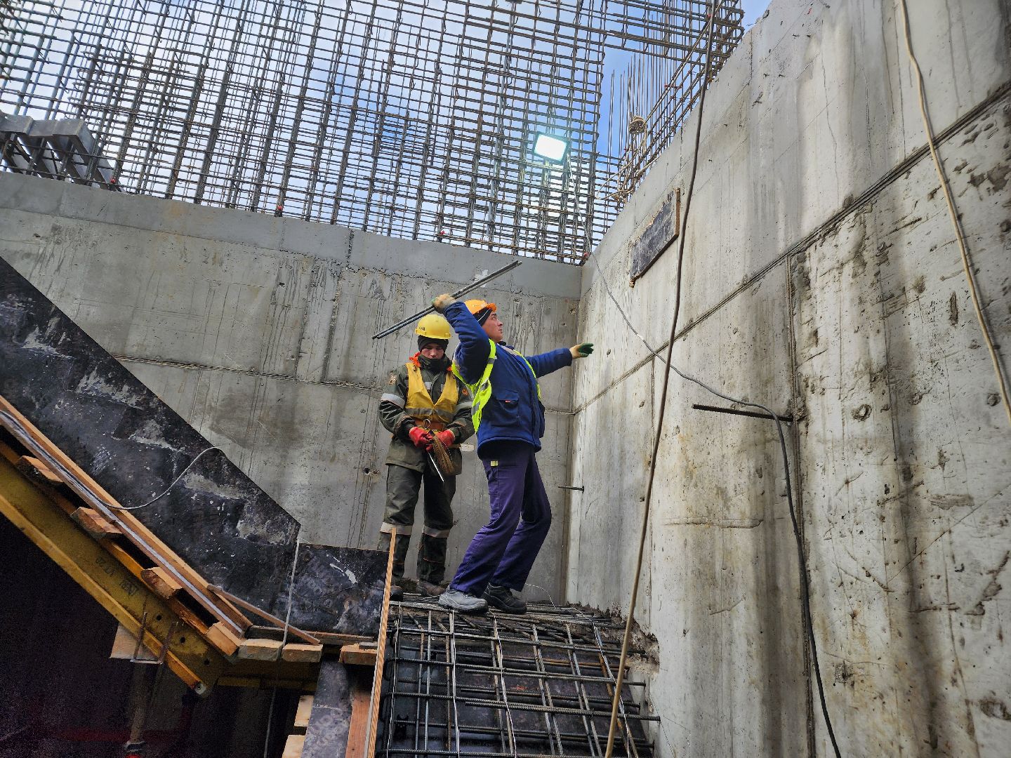 Чехов, улица Мира, детская поликлиника, строительство, монолитные работы, нацпроект здравоохранение, минстрой мо,