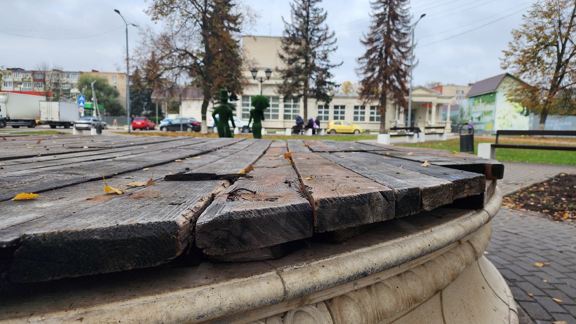 консервация фонтанов, сезон фонтанов, коммунальные службы, Старая Купавна,