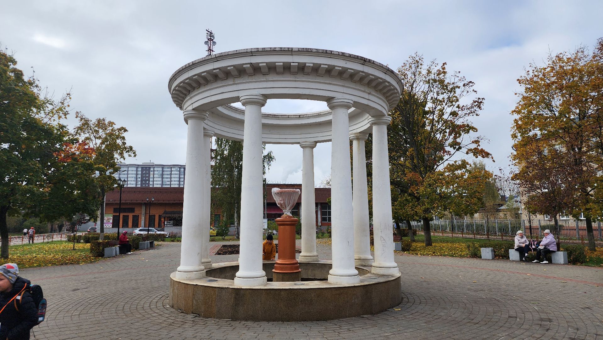 консервация фонтанов, сезон фонтанов, коммунальные службы, Старая Купавна,