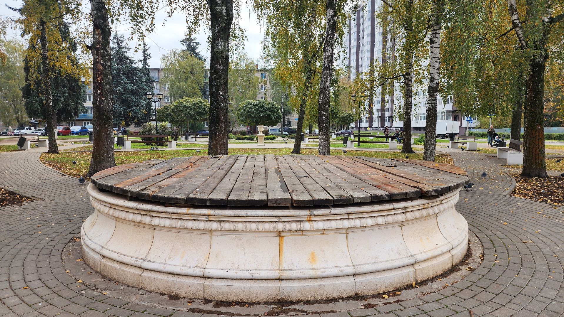 консервация фонтанов, сезон фонтанов, коммунальные службы, Старая Купавна,